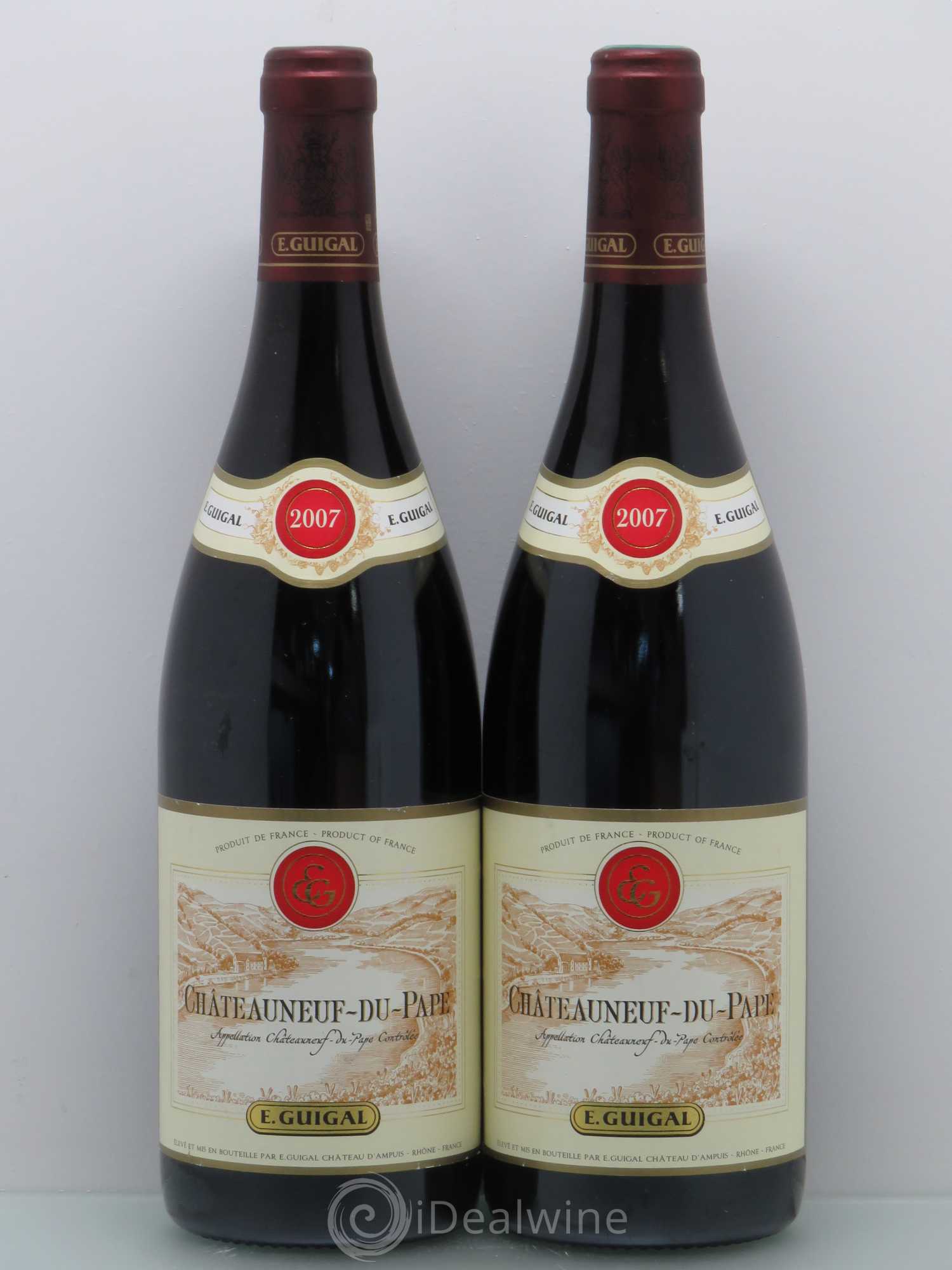 Châteauneuf-du-Pape Guigal 2007 - Lot de 2 bouteilles - 0