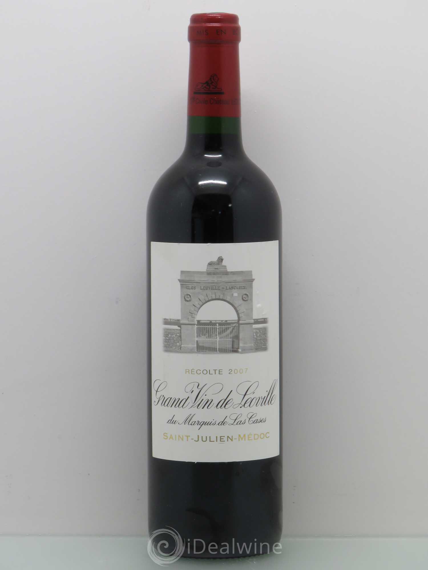 Château Léoville Las Cases 2ème Grand Cru Classé 2007 - Lot de 1 bouteille - 0