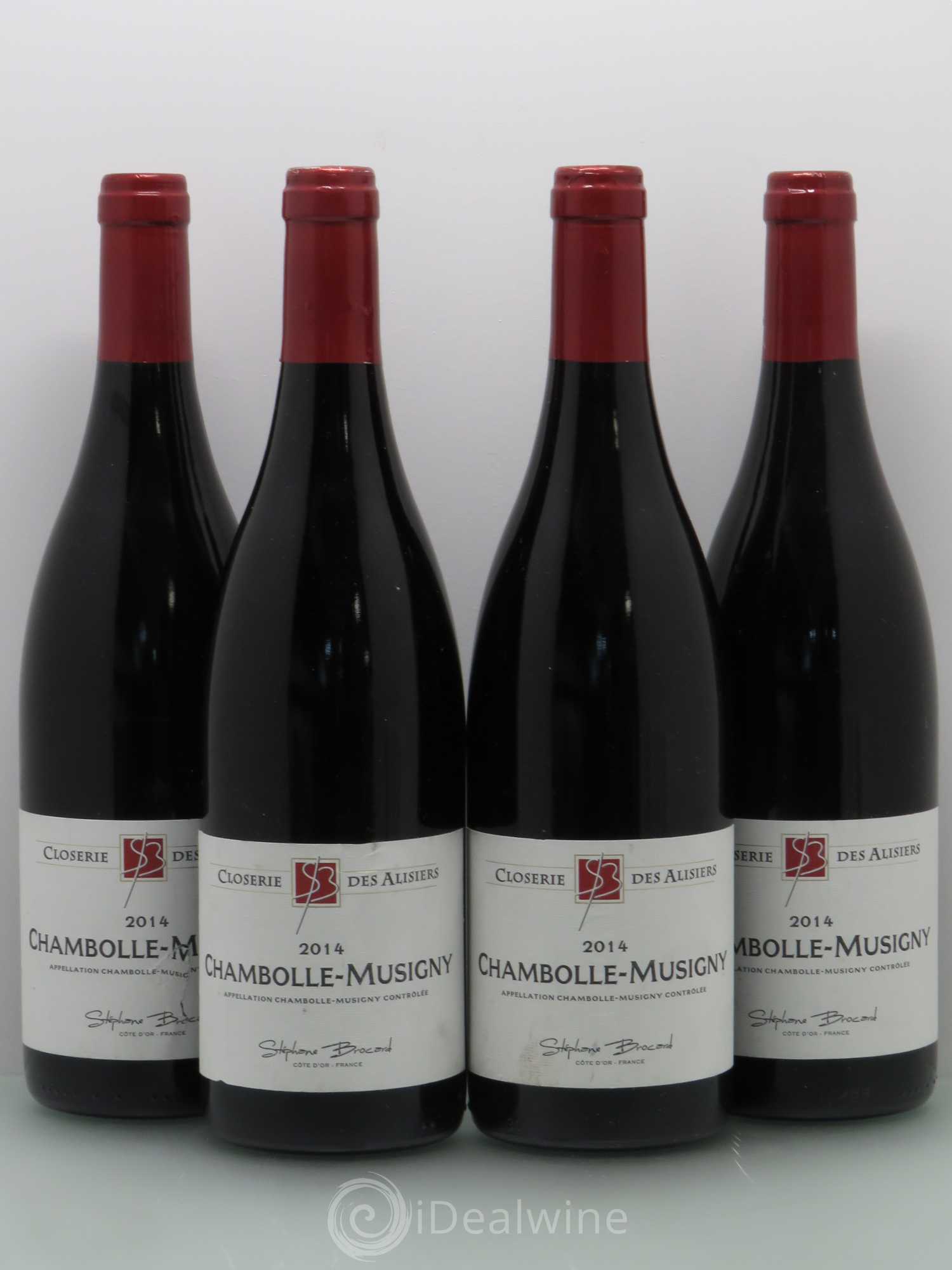 Chambolle-Musigny Closerie Des Alisiers Domaine Stephane Brocard 2014 - Posten von 4 Flaschen - 0