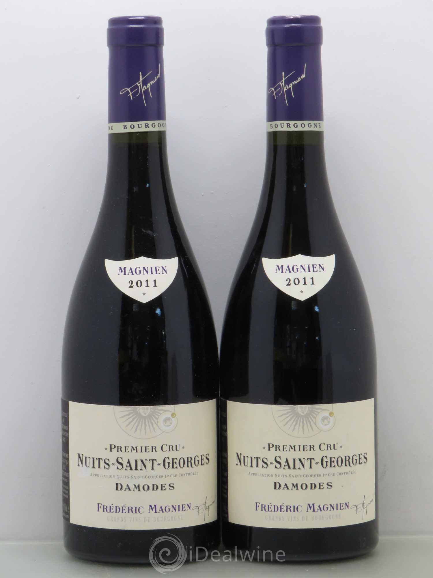 Nuits-Saint-Georges 1er Cru Les Damodes Domaine F.Magnien 2011 - Posten von 2 Flaschen - 0