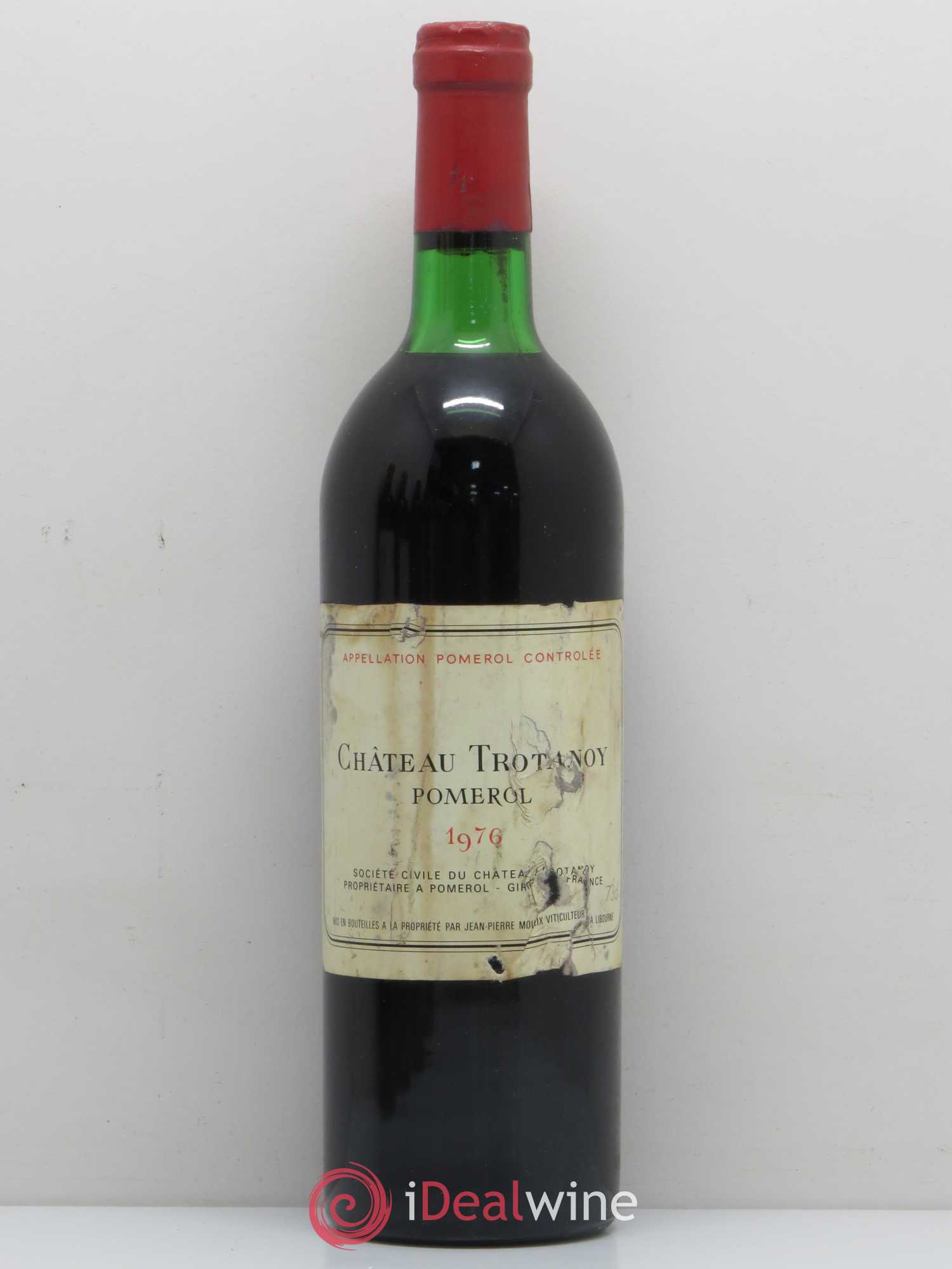 Château Trotanoy 1976 - Lot de 1 bouteille - 0