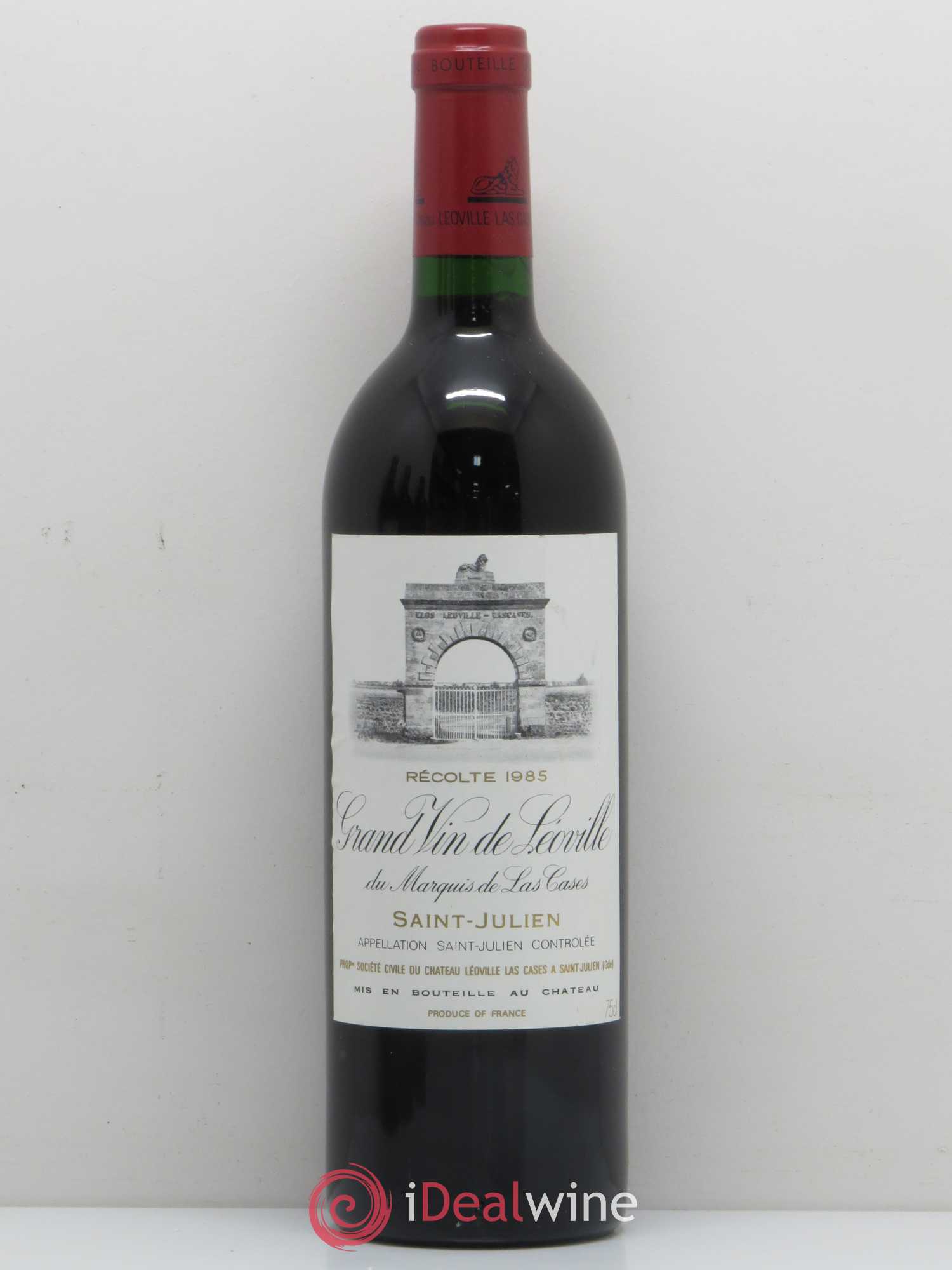 Château Léoville Las Cases 2ème Grand Cru Classé 1985 - Lot de 1 bouteille - 0