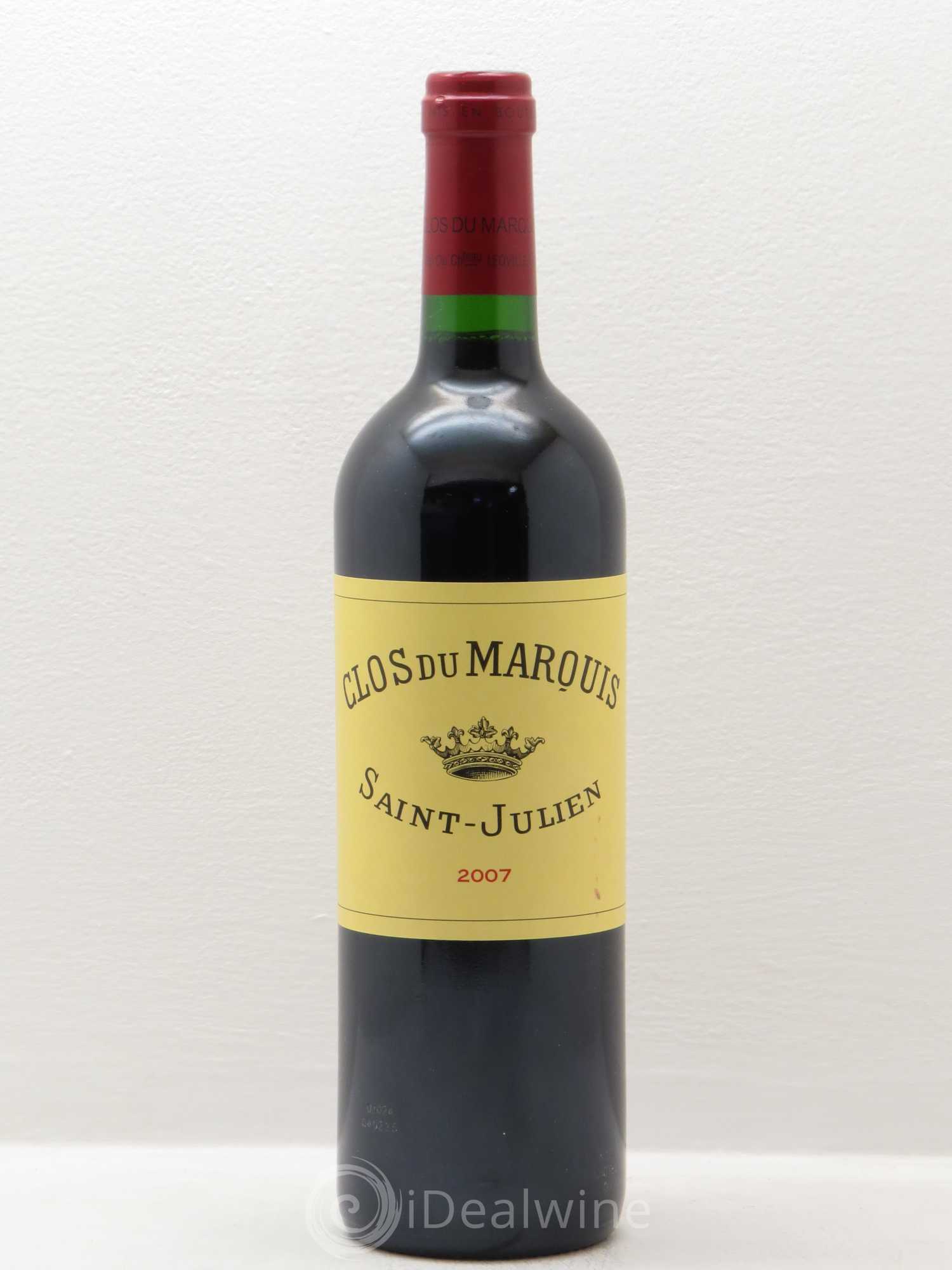 Clos du Marquis 2007 - Lot de 12 bouteilles - 0