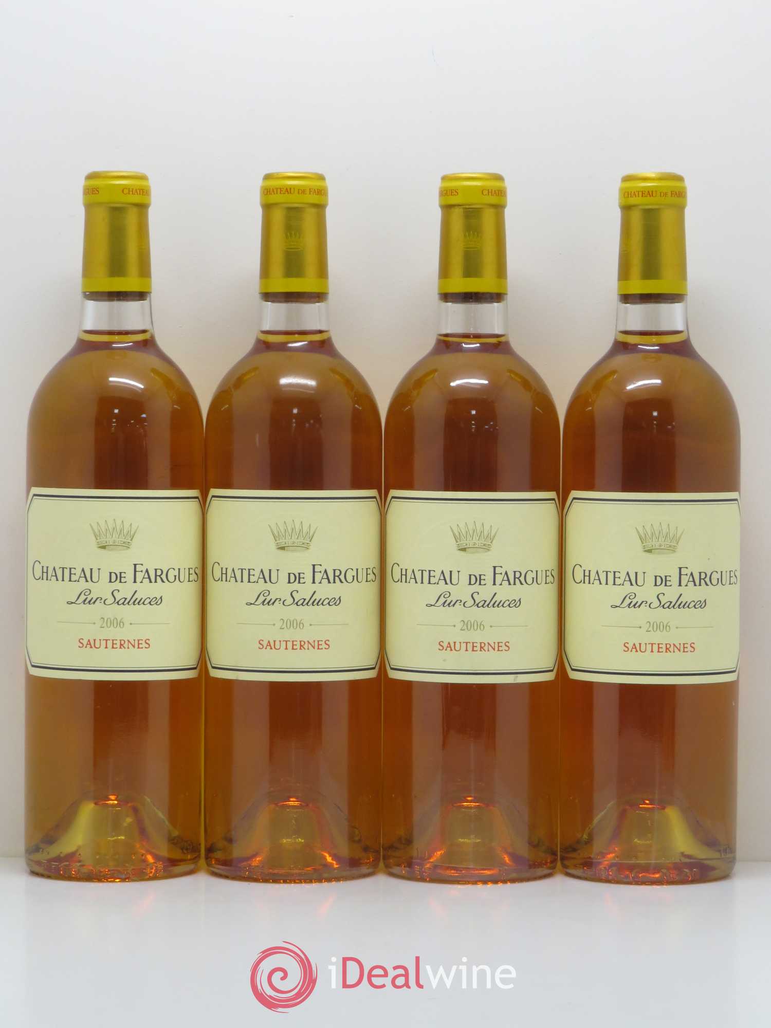 Château de Fargues 2006 - Lotto di 4 bottiglie - 0