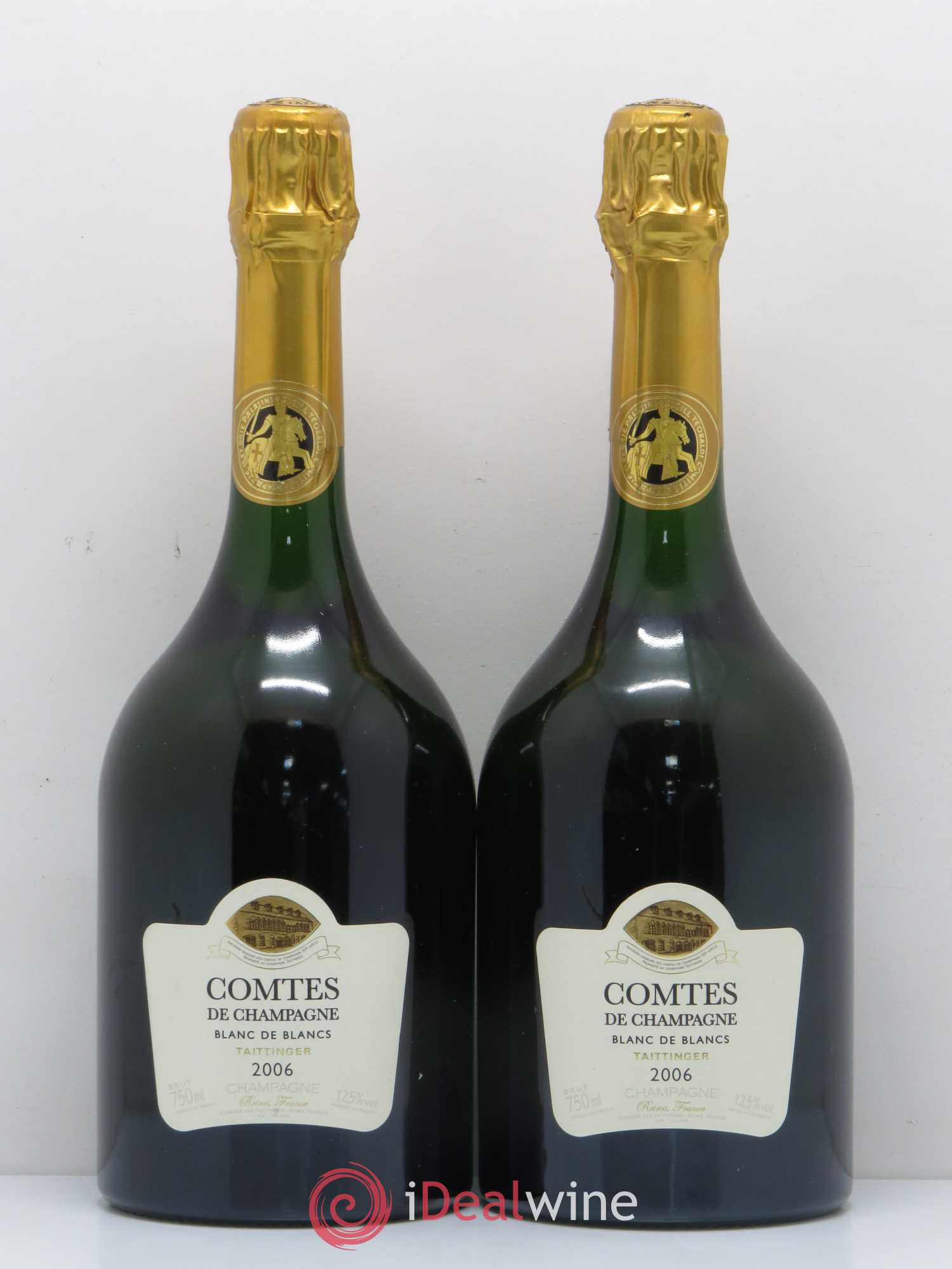 Comtes de Champagne Taittinger 2006 - Lot de 2 bouteilles - 0