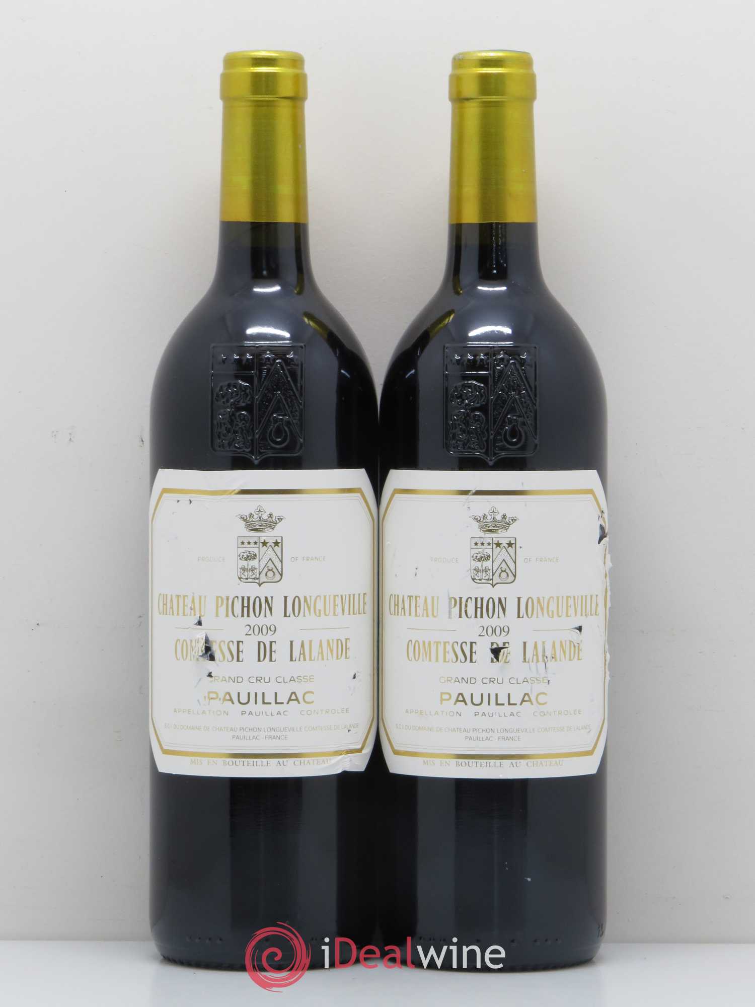 Château Pichon Longueville Comtesse de Lalande 2ème Grand Cru Classé 2009 - Lot de 5 bouteilles - 2