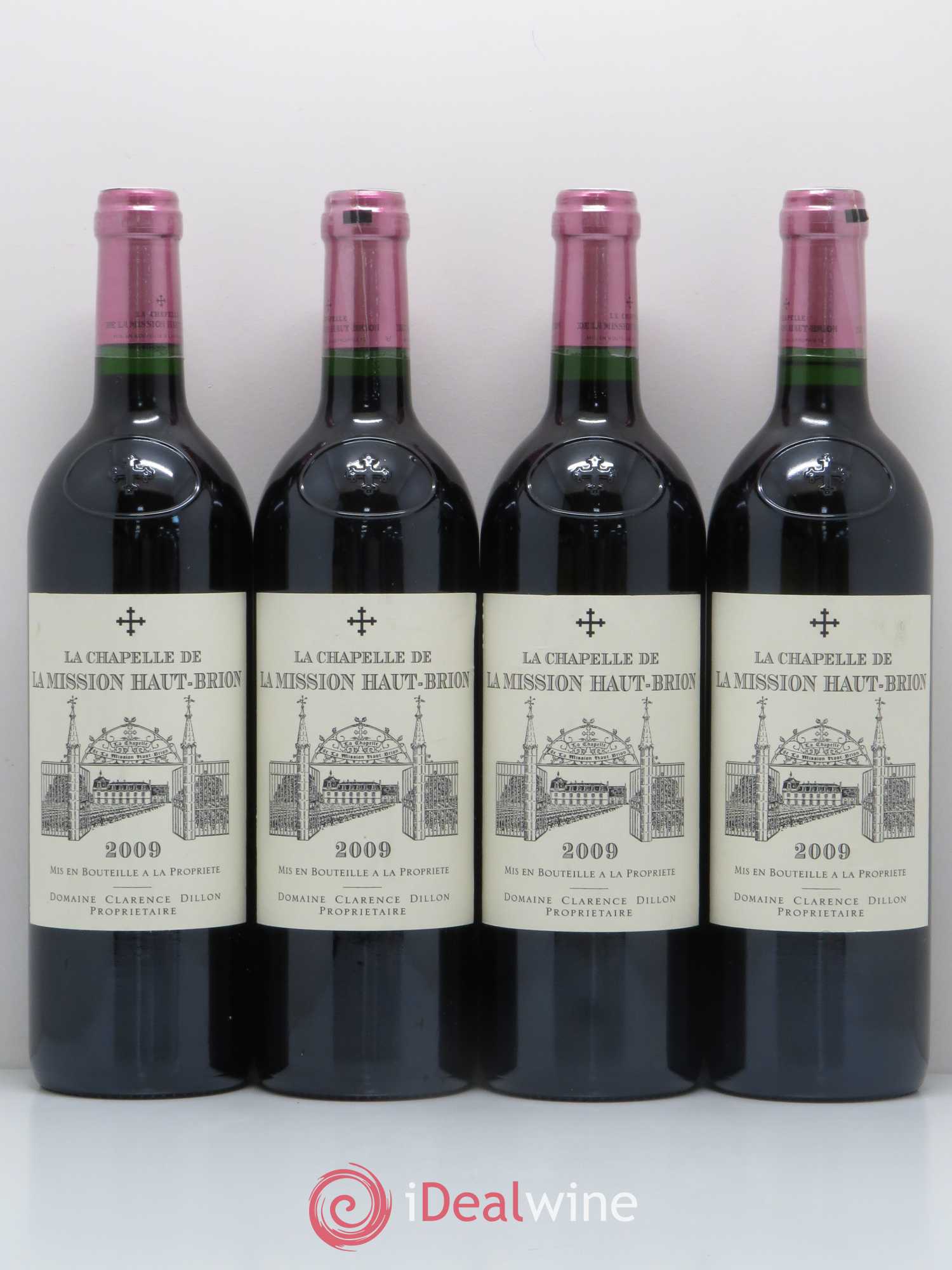 La Chapelle de La Mission Haut-Brion Second Vin 2009 - Lot de 4 bouteilles - 0