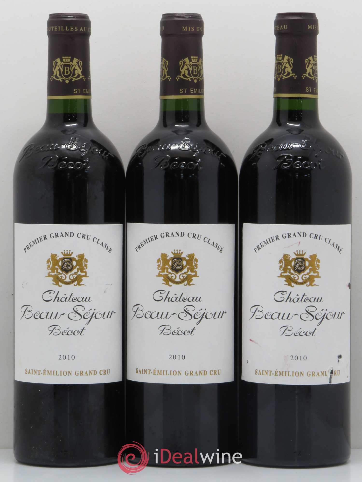 Château Beau-Séjour Bécot 1er Grand Cru Classé B 2010 - Lot de 12 bouteilles - 3