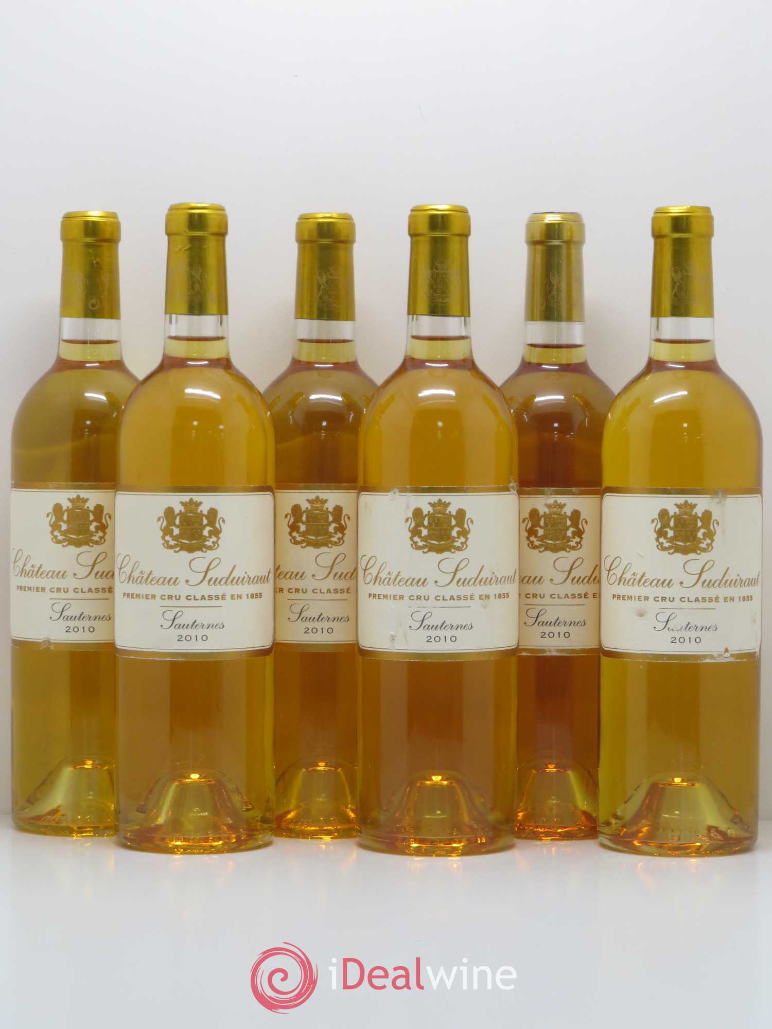 Château Suduiraut 1er Grand Cru Classé 2010 - Lotto di 6 bottiglie - 0