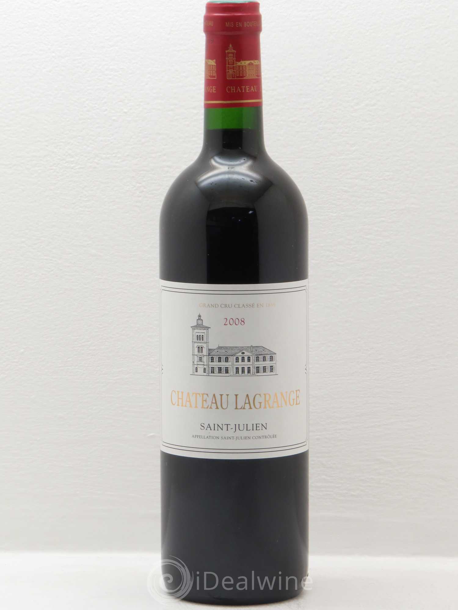 Château Lagrange 3ème Grand Cru Classé 2008 - Lot de 1 bouteille - 0