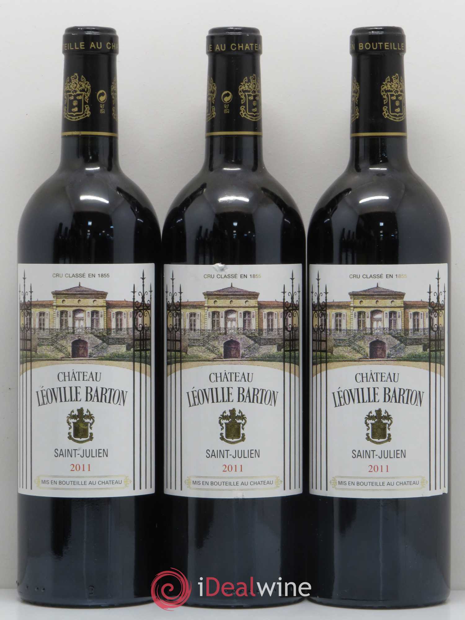 Château Léoville Barton 2ème Grand Cru Classé 2011 - Lot de 6 bouteilles - 1