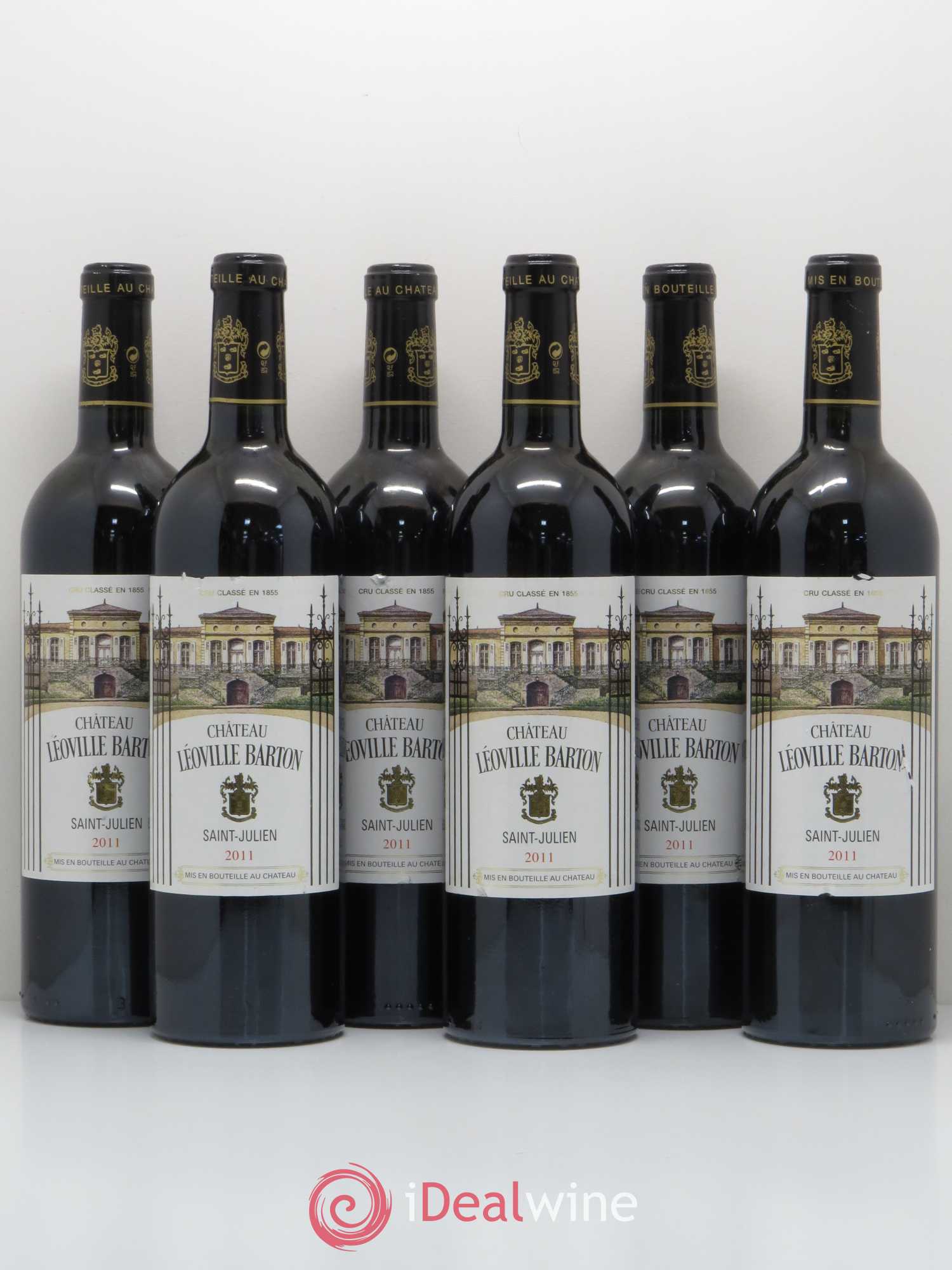 Château Léoville Barton 2ème Grand Cru Classé 2011 - Lot de 6 bouteilles - 0