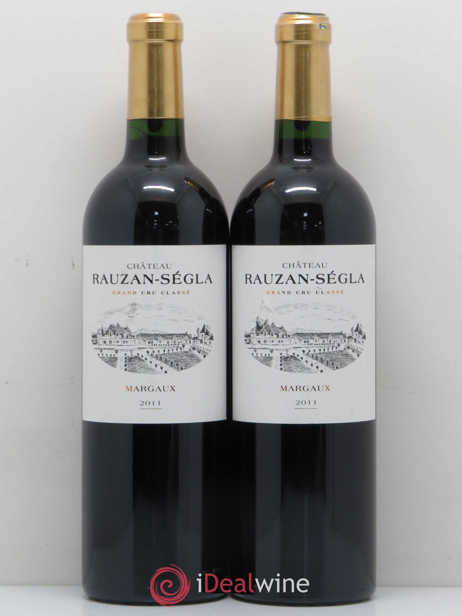 Château Rauzan Ségla Grand Cru Classé 2011 - Posten von 2 Flaschen - 0