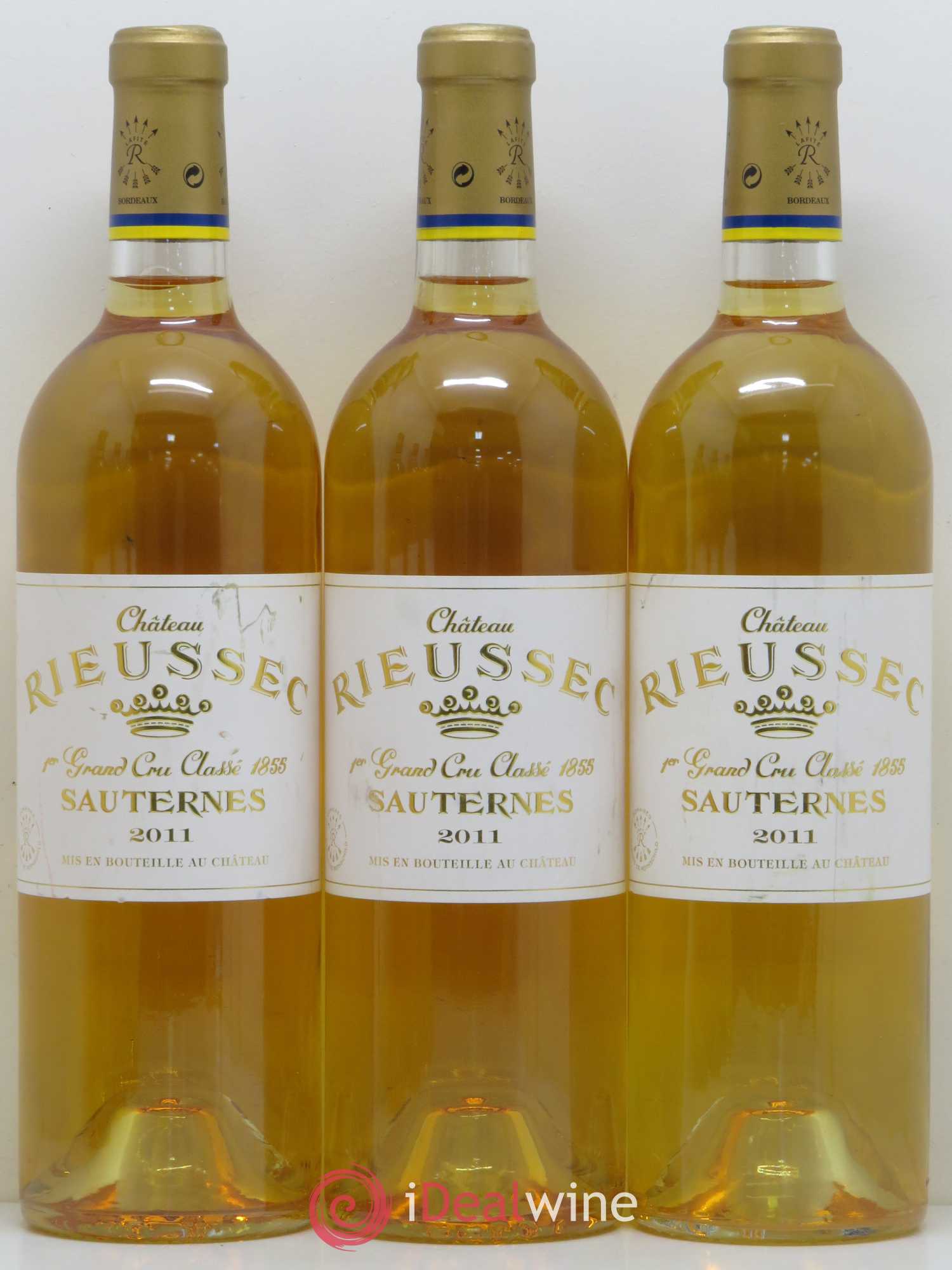 Château Rieussec 1er Grand Cru Classé 2011 - Lotto di 6 bottiglie - 1