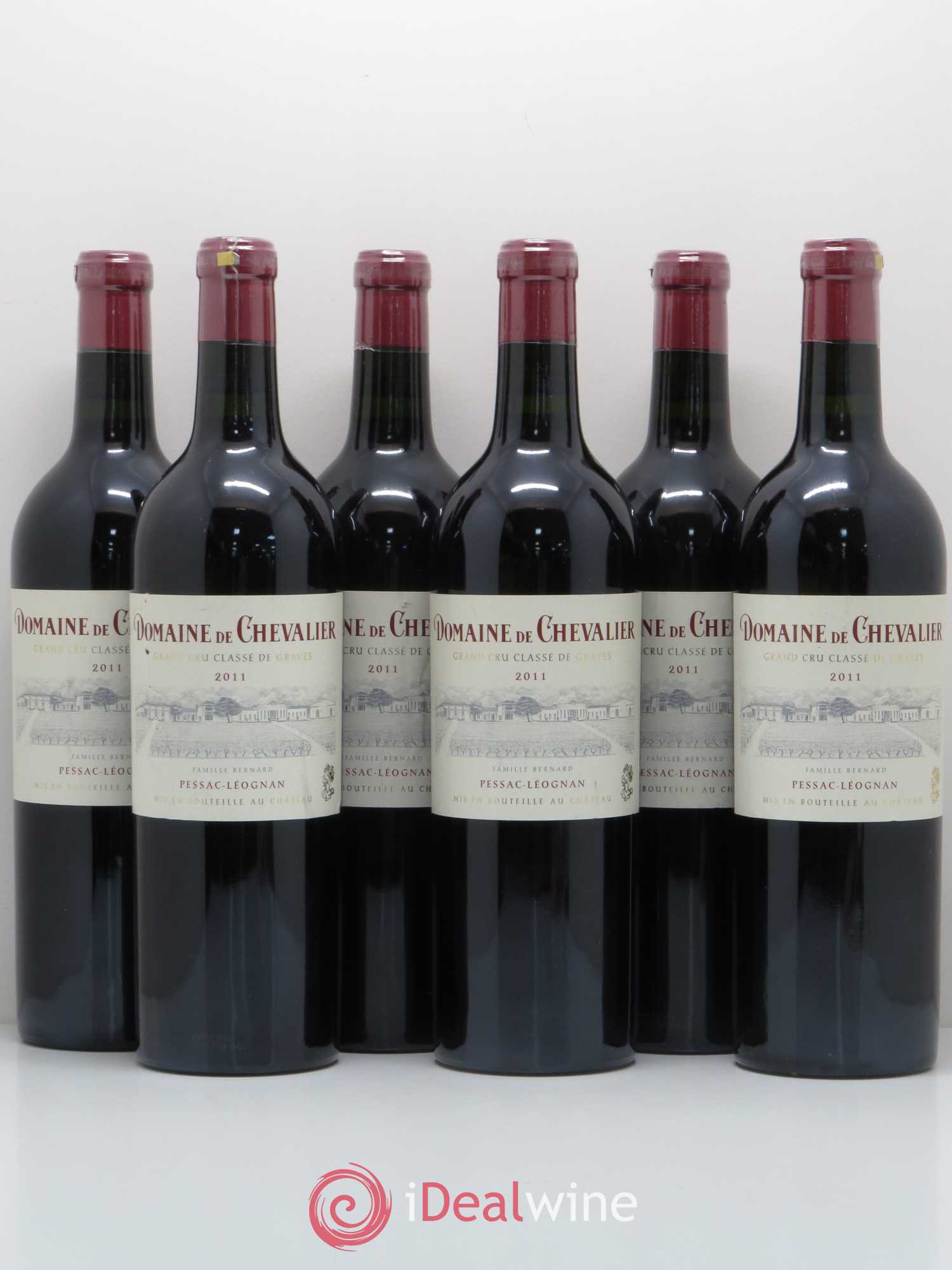 Domaine de Chevalier Cru Classé de Graves 2011 - Lot de 6 bouteilles - 0
