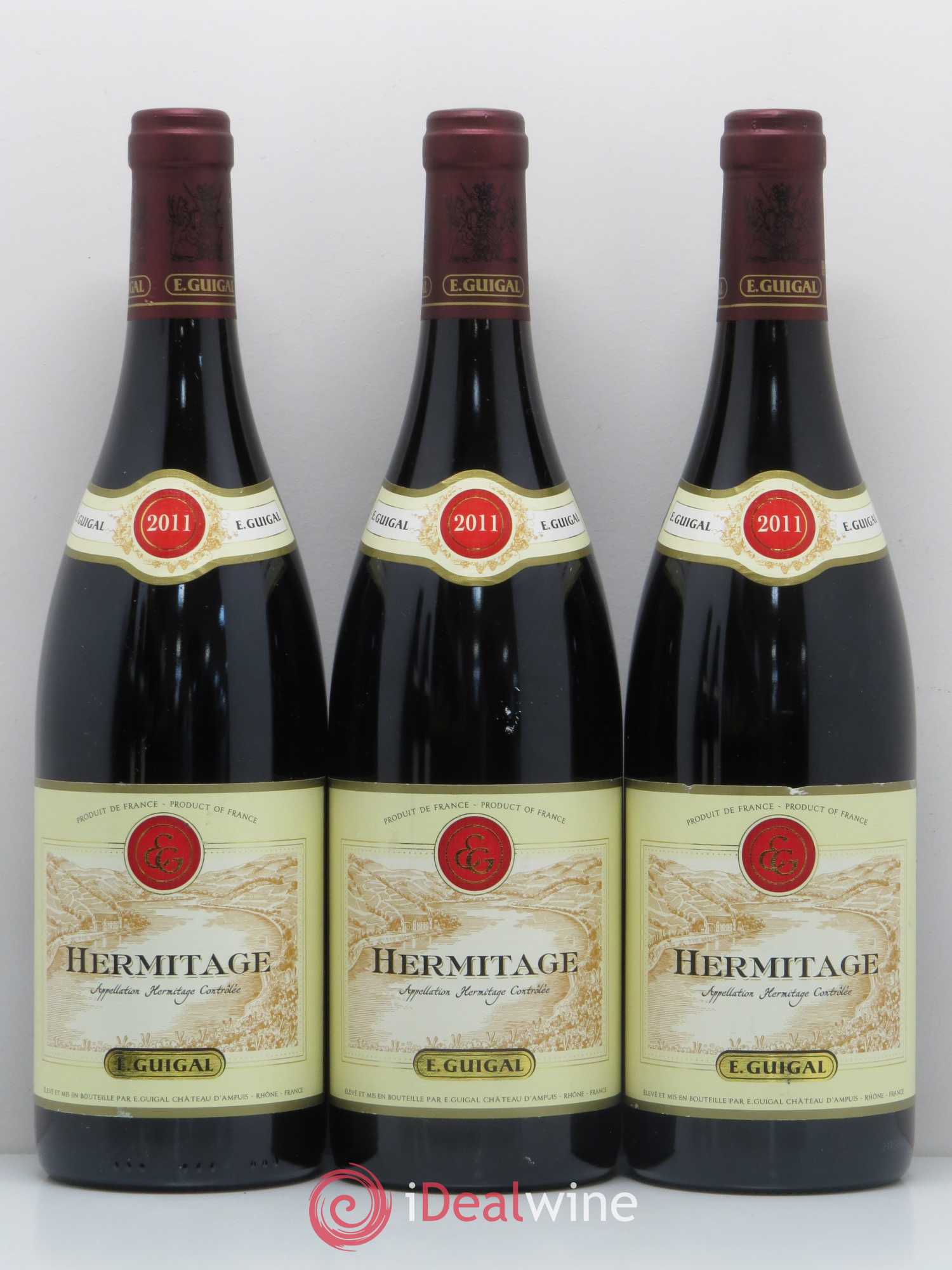 Hermitage Guigal 2011 - Lot de 5 bouteilles - 1