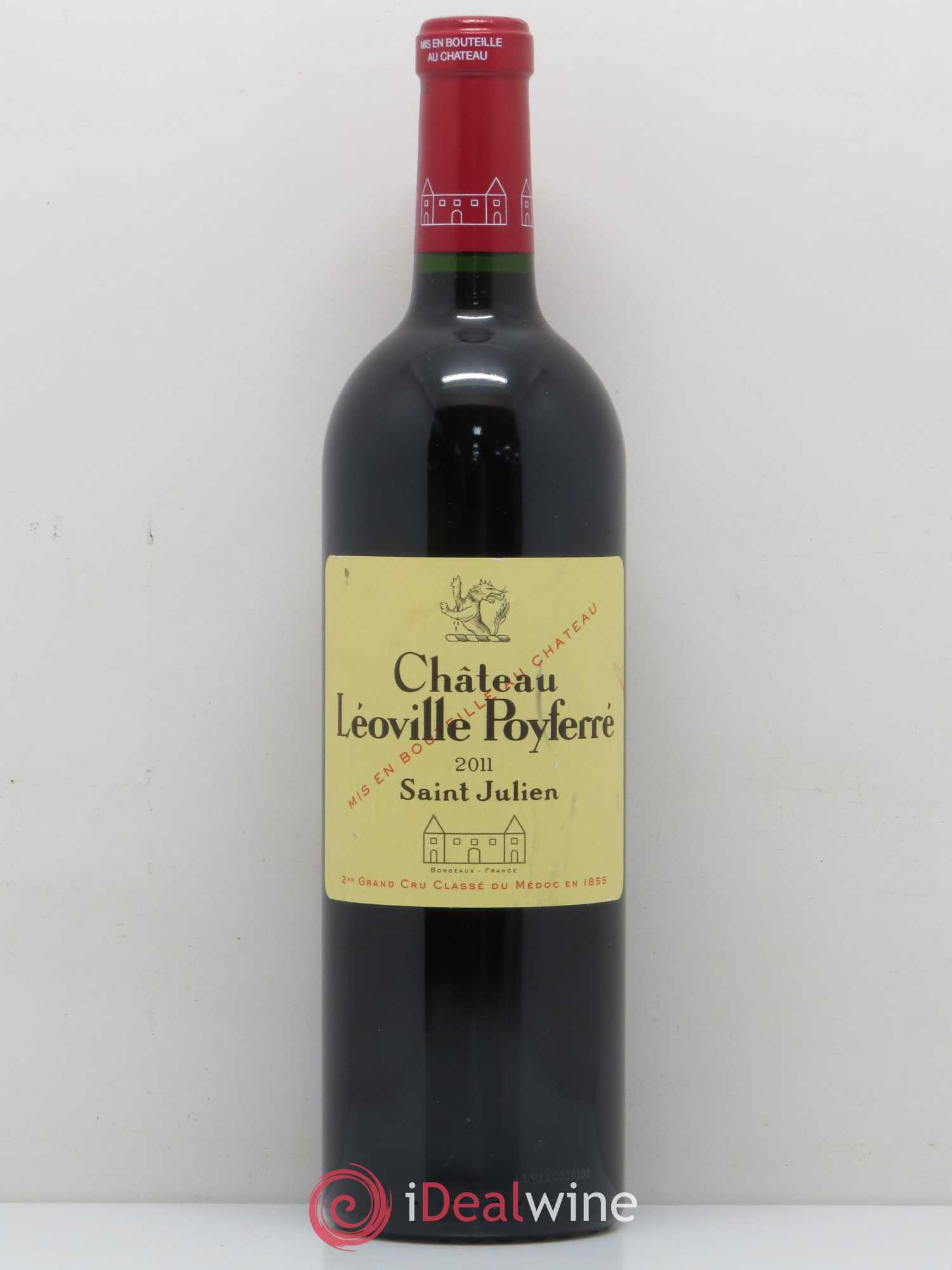 Château Léoville Poyferré 2ème Grand Cru Classé 2011 - Lot de 1 bouteille - 0