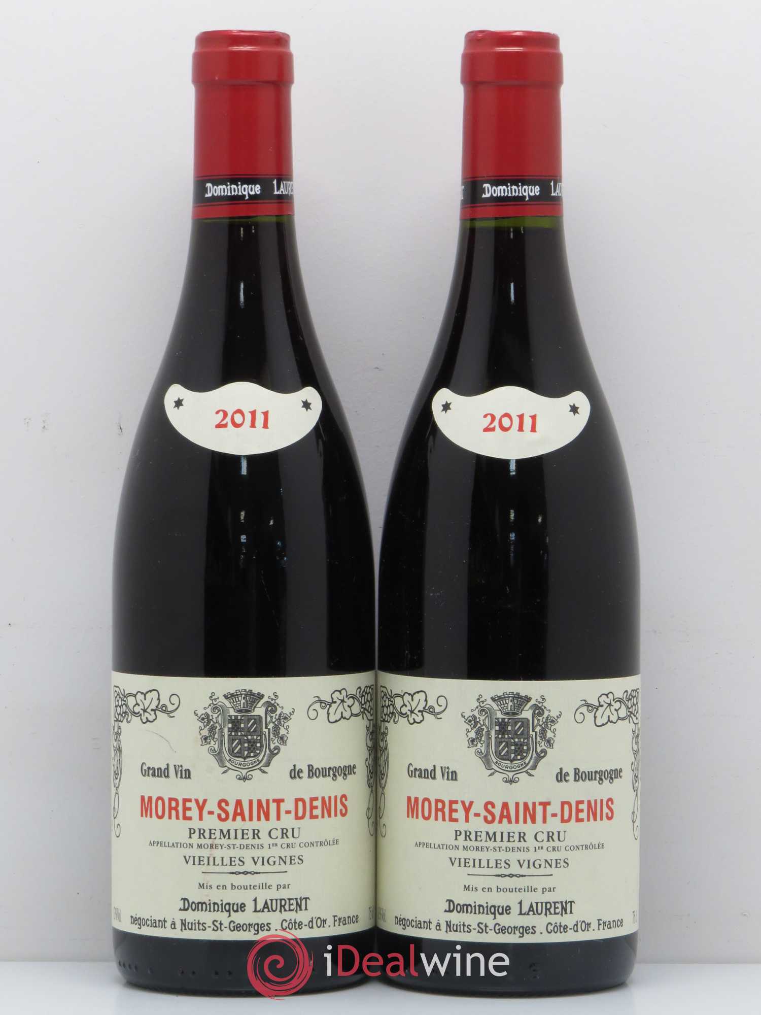 Morey-Saint-Denis 1er Cru Vieilles Vignes Domaine Laurent 2011 - Posten von 2 Flaschen - 0