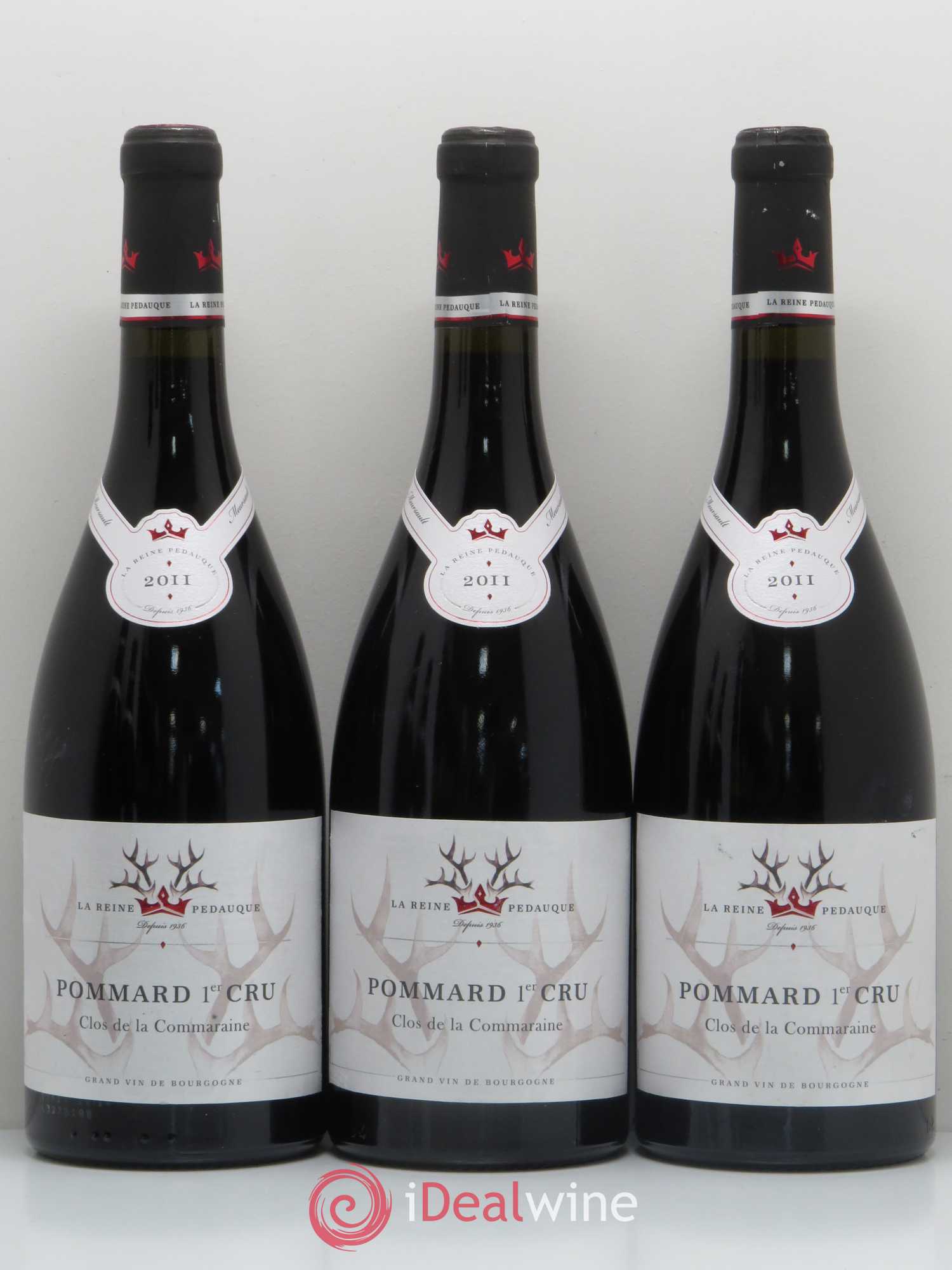 Pommard 1er Cru Clos de la Commaraine La Reine Pedauque 2011 - Posten von 5 Flaschen - 1
