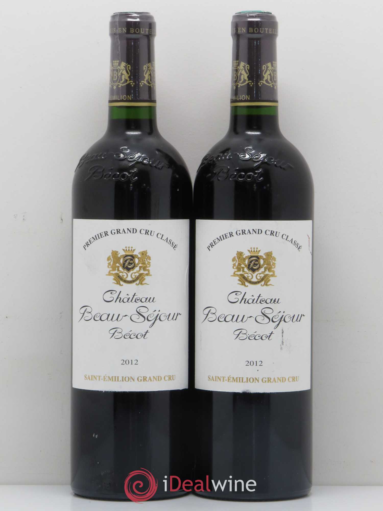 Château Beau-Séjour Bécot 1er Grand Cru Classé B 2012 - Lot de 5 bouteilles - 2