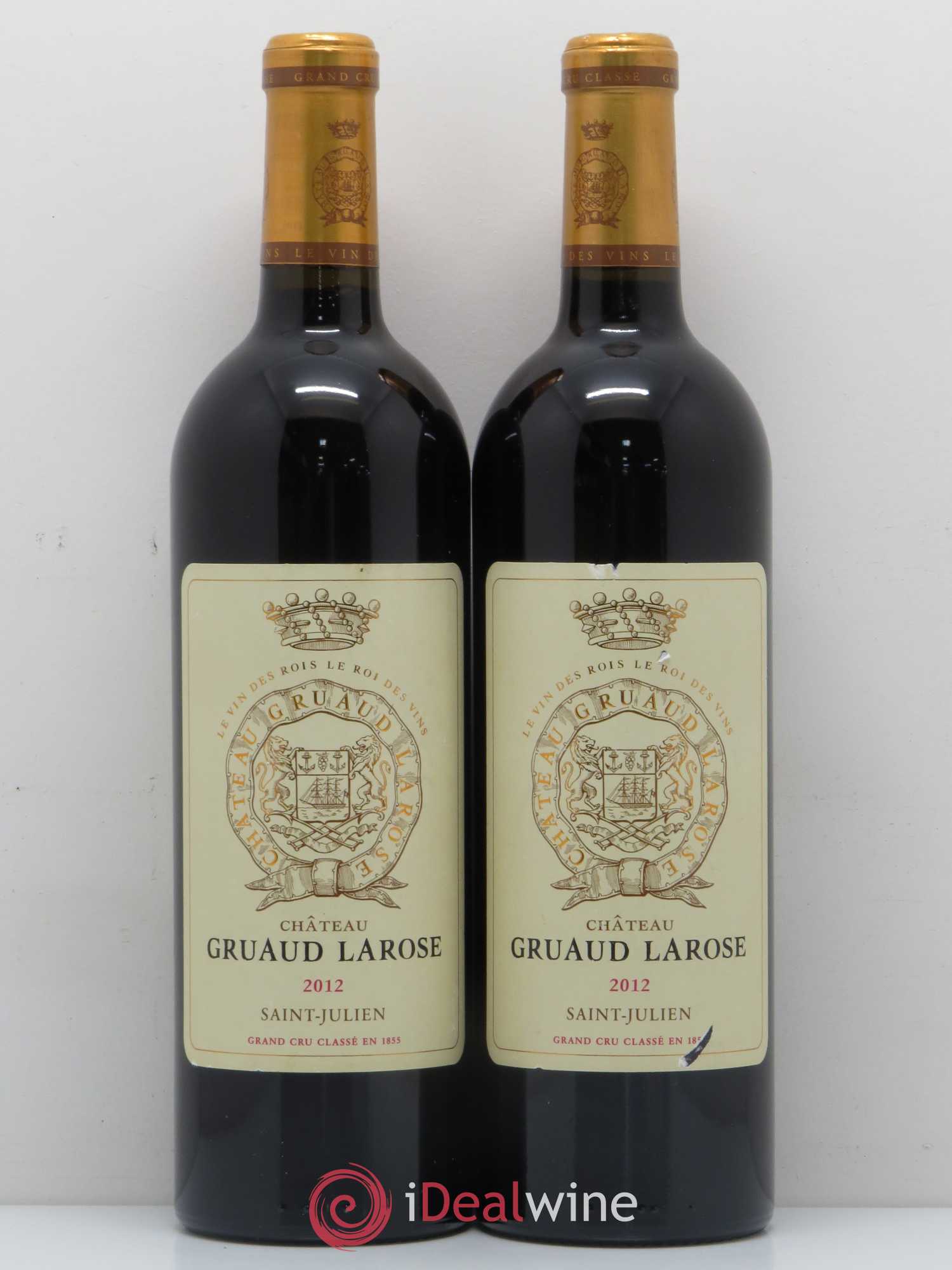 Château Gruaud Larose 2ème Grand Cru Classé 2012 - Lot de 2 bouteilles - 0