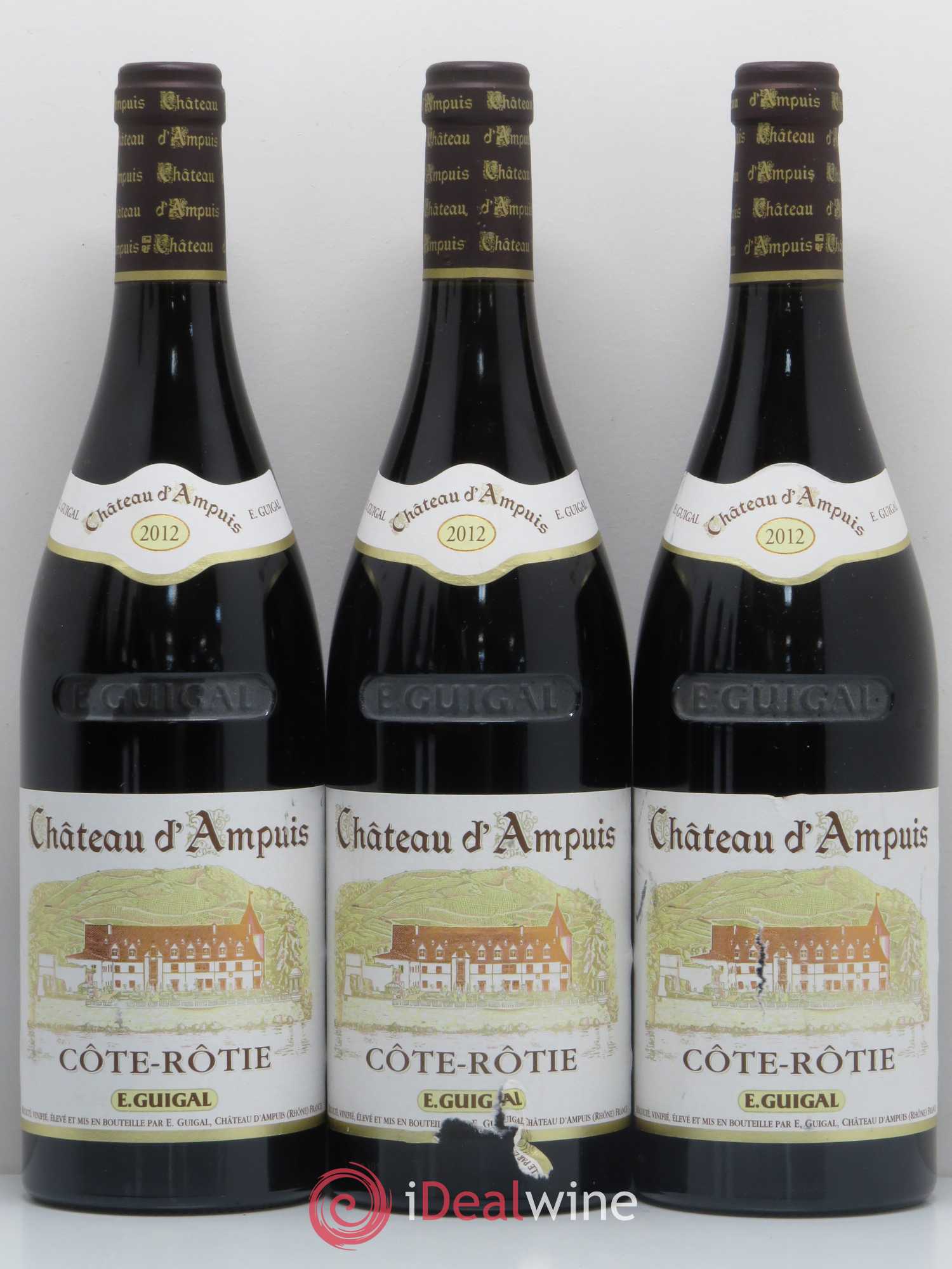 Côte-Rôtie Château d'Ampuis Guigal 2012 - Lot de 6 bouteilles - 1