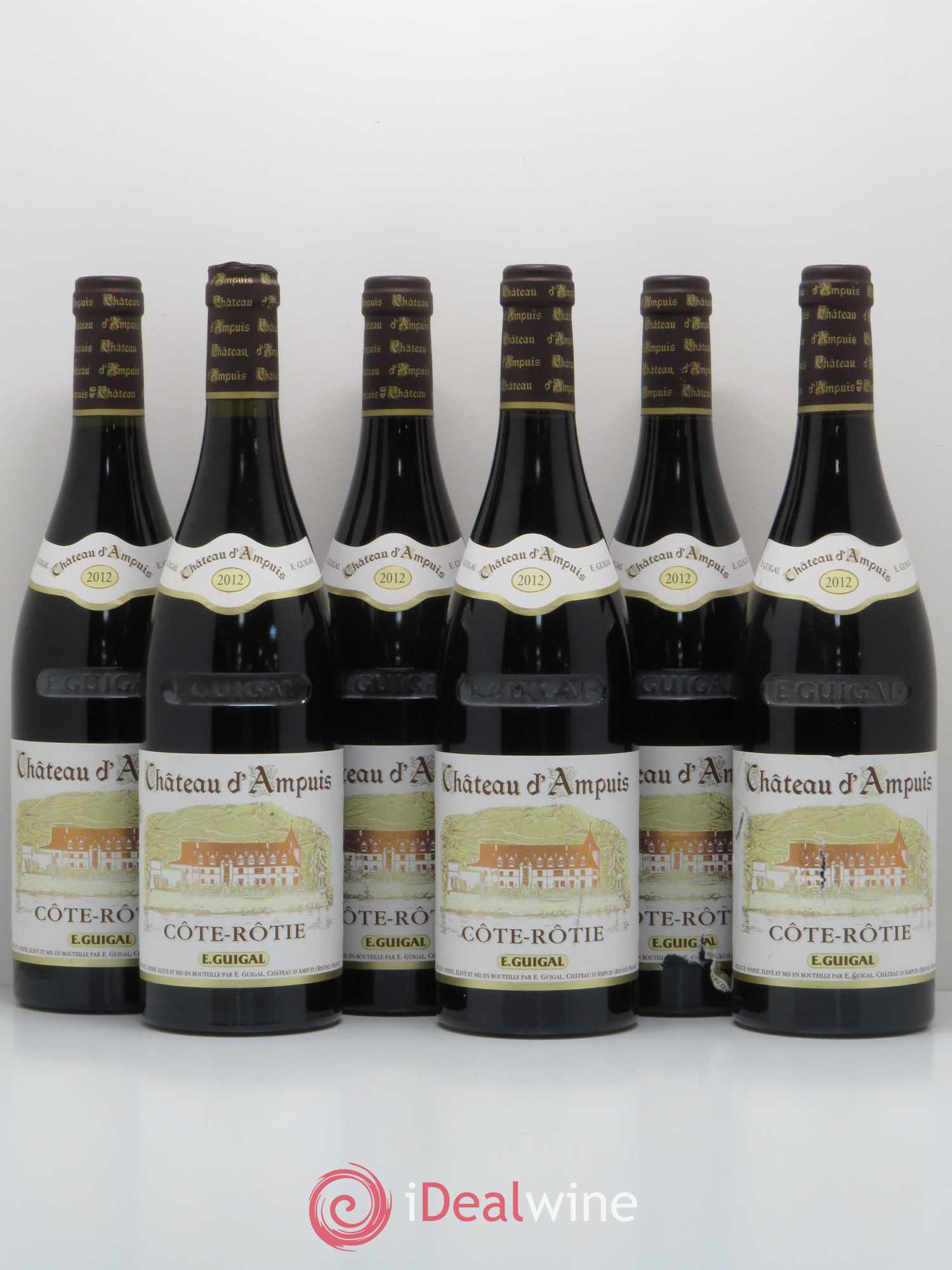 Côte-Rôtie Château d'Ampuis Guigal 2012 - Lot de 6 bouteilles - 0