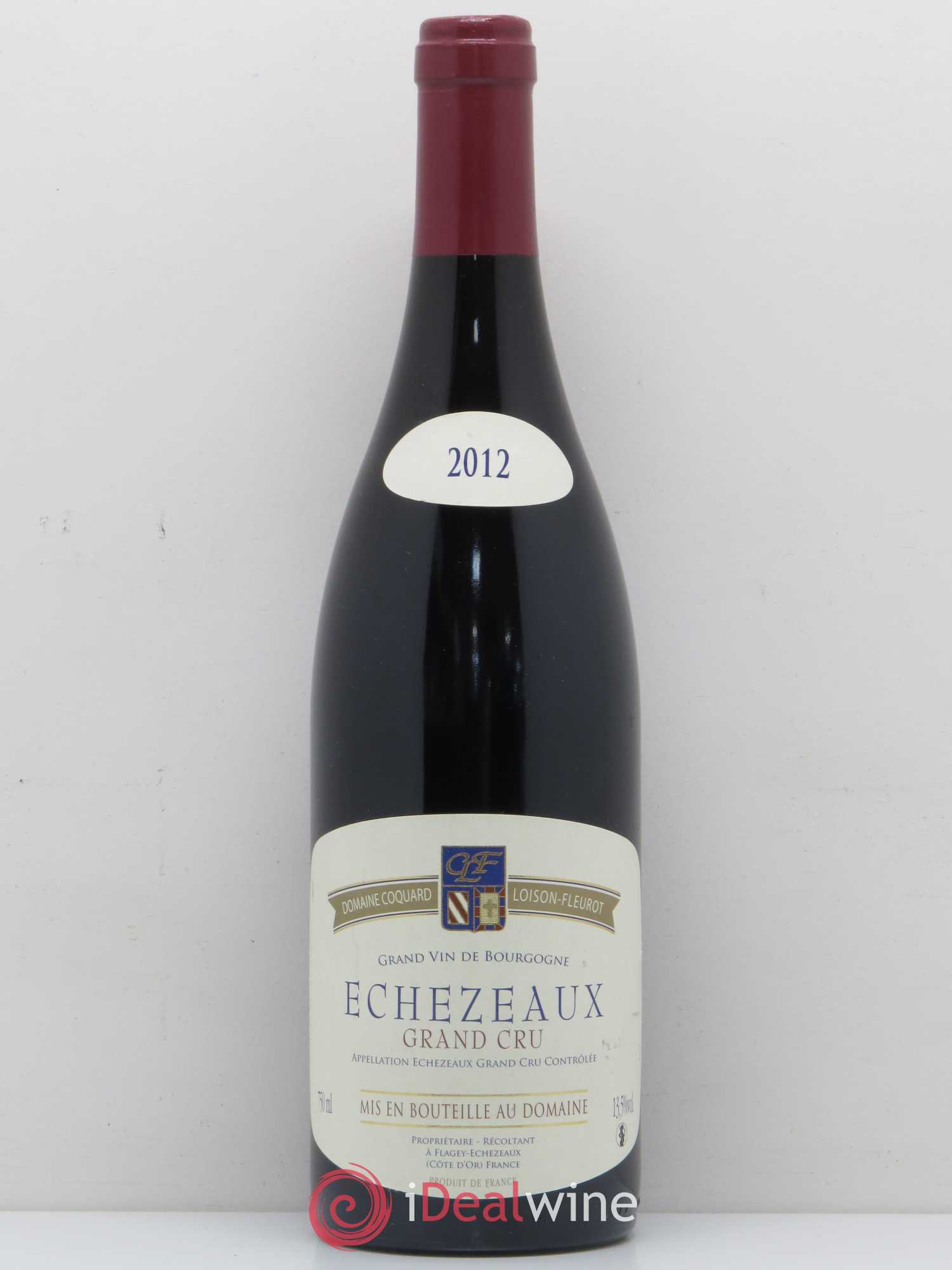 Echezeaux Grand Cru Coquard Loison Fleurot 2012 - Lot de 1 bouteille - 0