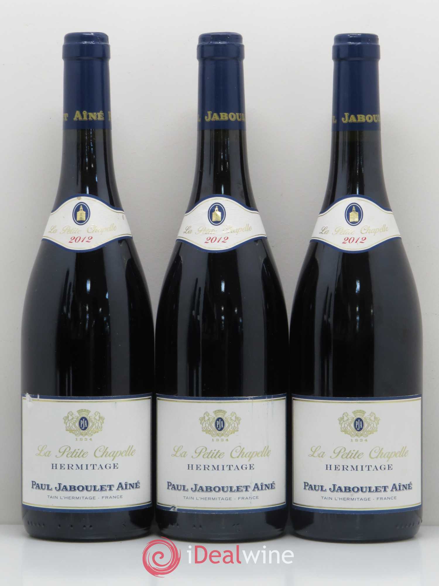 Hermitage La Petite Chapelle Paul Jaboulet Ainé 2012 - Lot de 5 bouteilles - 1