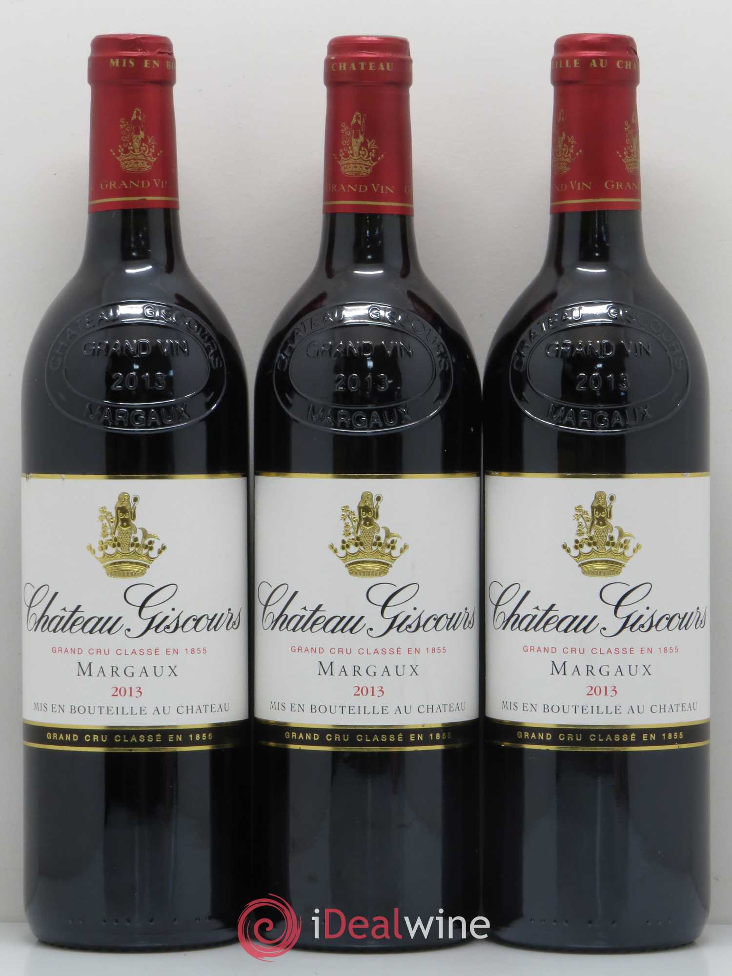 Château Giscours 3ème Grand Cru Classé 2013 - Lot de 3 bouteilles - 0