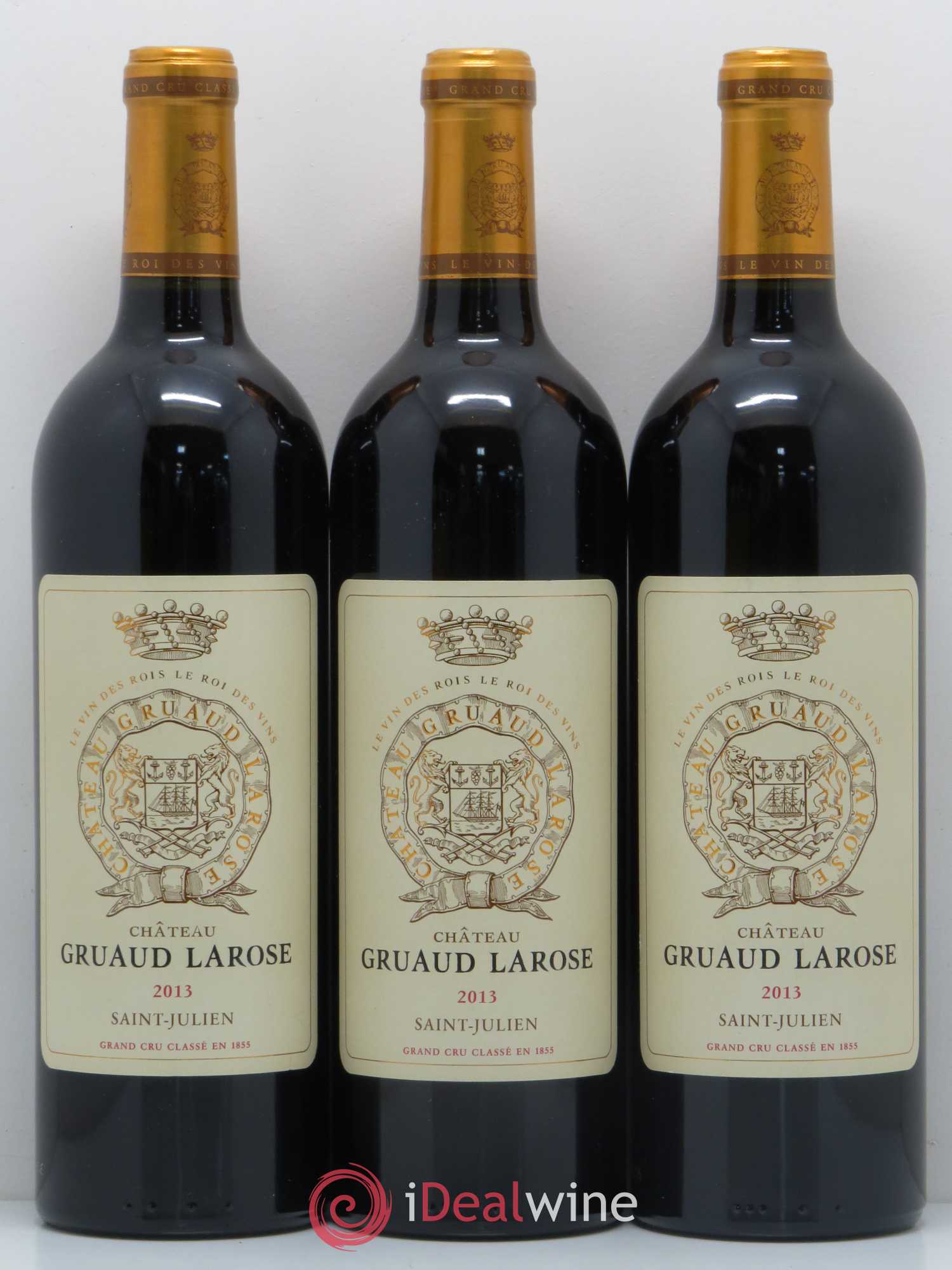 Château Gruaud Larose 2ème Grand Cru Classé 2013 - Lot de 3 bouteilles - 0