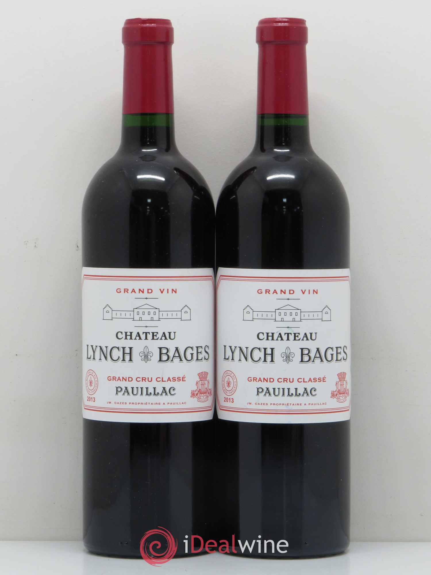 Château Lynch Bages 5ème Grand Cru Classé 2013 - Lot de 2 bouteilles - 0