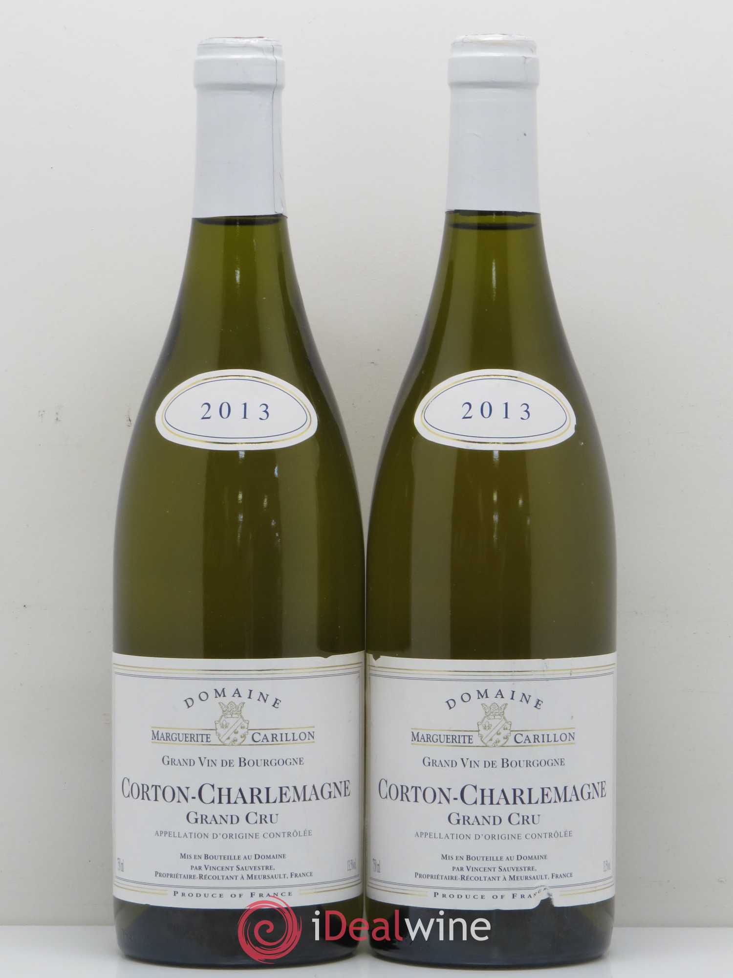 Corton-Charlemagne Grand Cru Domaine Marguerite Carillon 2013 - Posten von 2 Flaschen - 0