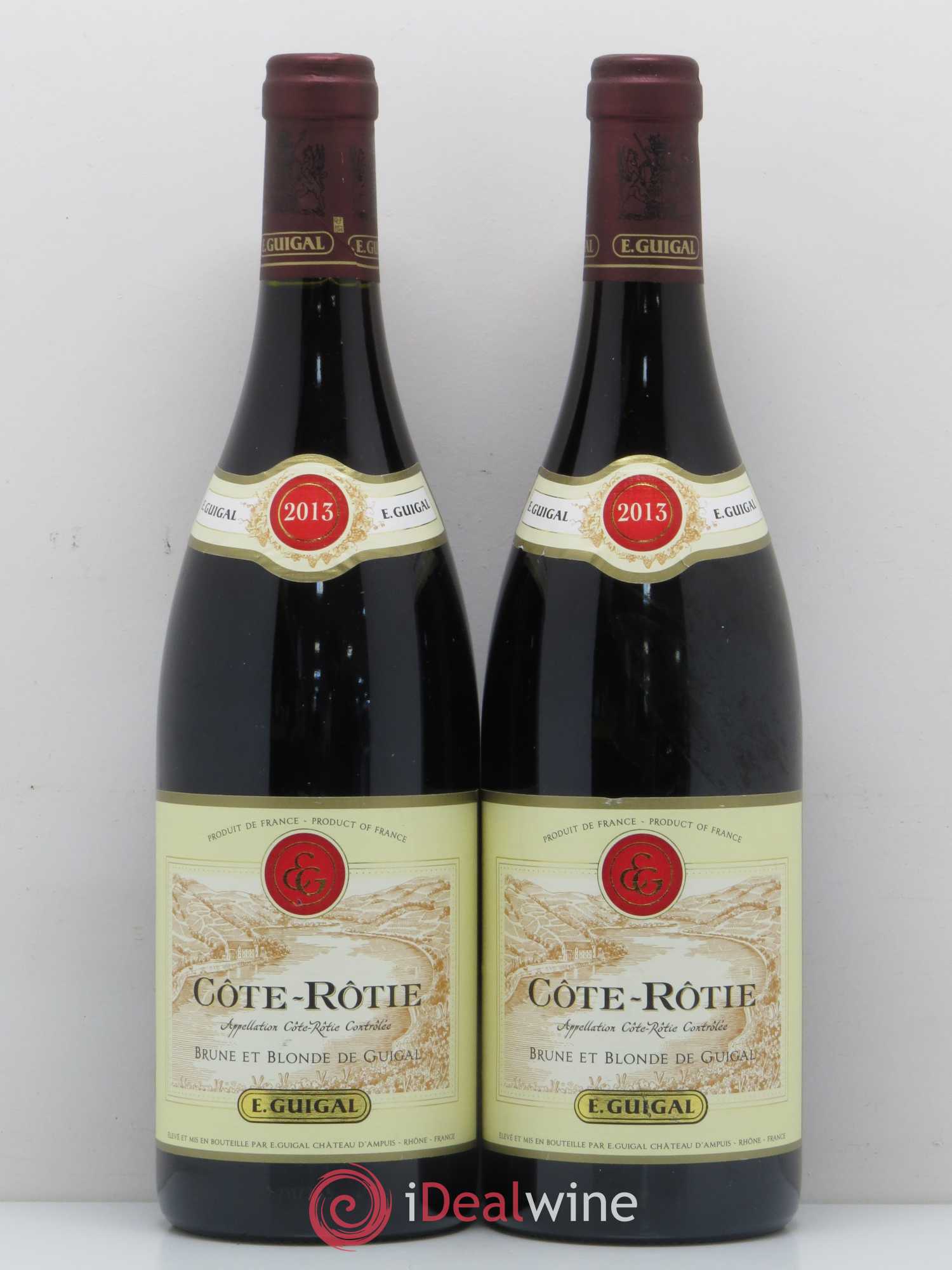Côte-Rôtie Côtes Brune et Blonde Guigal 2013 - Lot de 2 bouteilles - 0