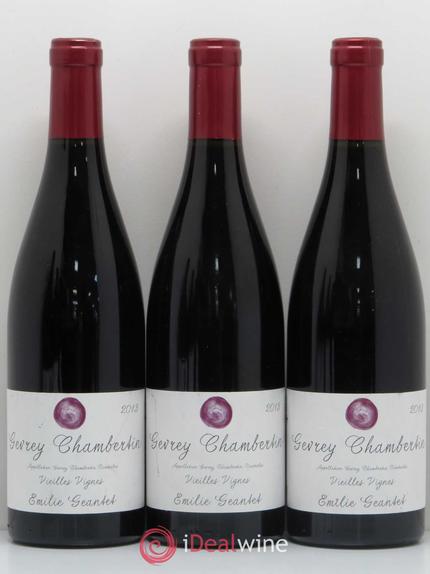 Gevrey-Chambertin Vieilles Vignes Emilie Geantet 2013 - Lot de 6 bouteilles - 1