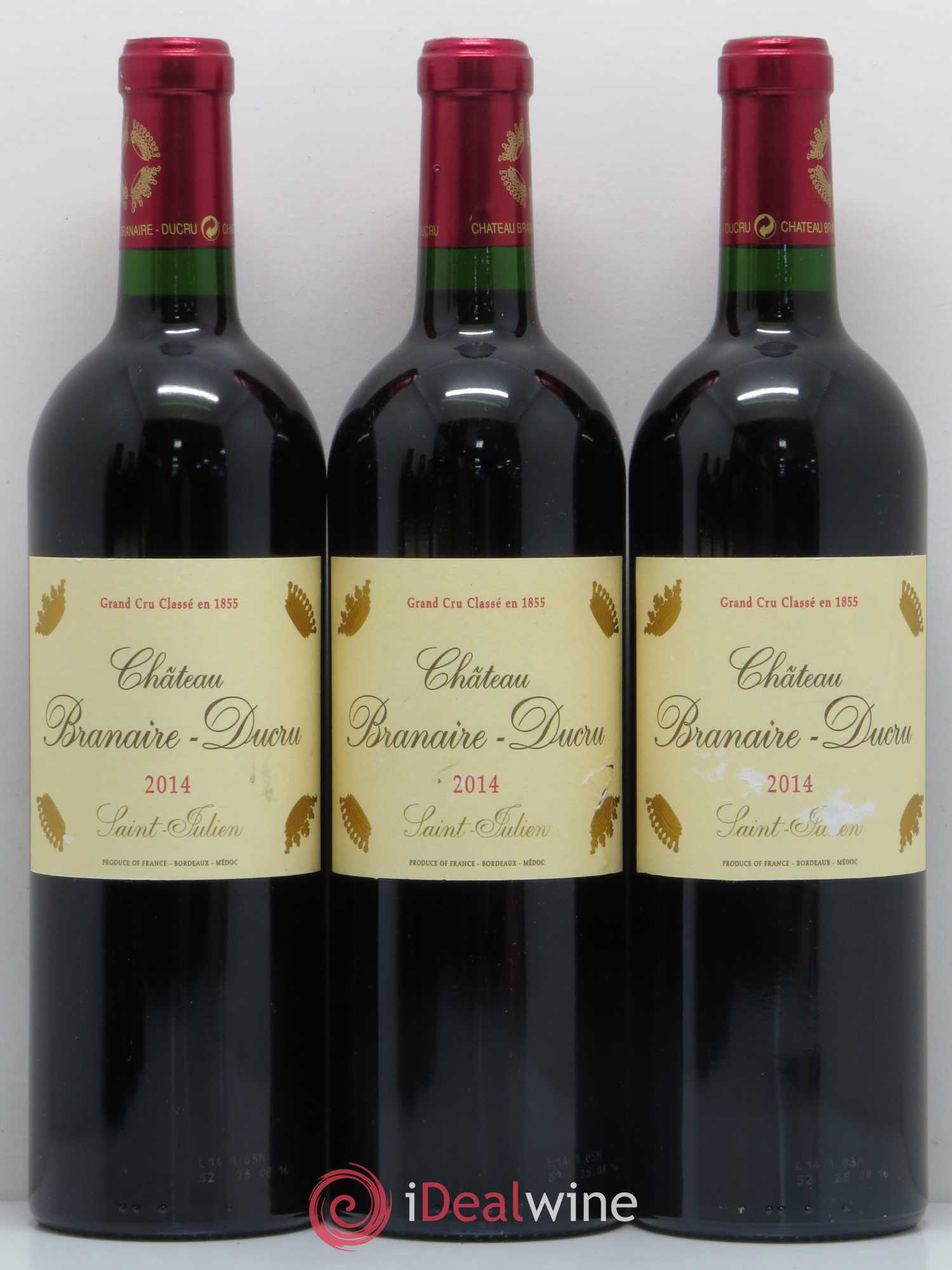 Château Branaire Ducru 4ème Grand Cru Classé 2014 - Lot de 6 bouteilles - 1