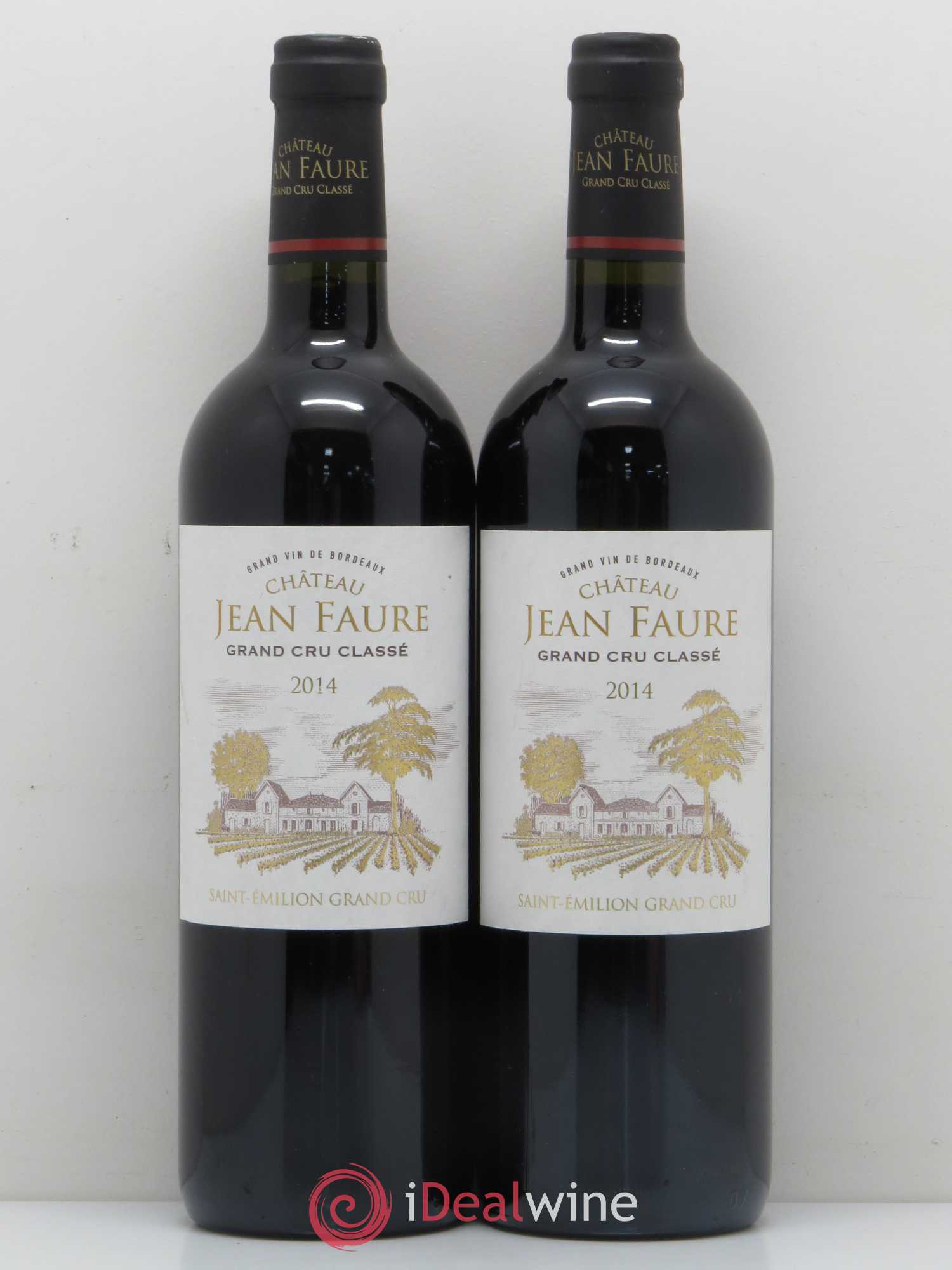 Château Jean Faure Grand Cru Classé 2014 - Lot de 2 bouteilles - 0