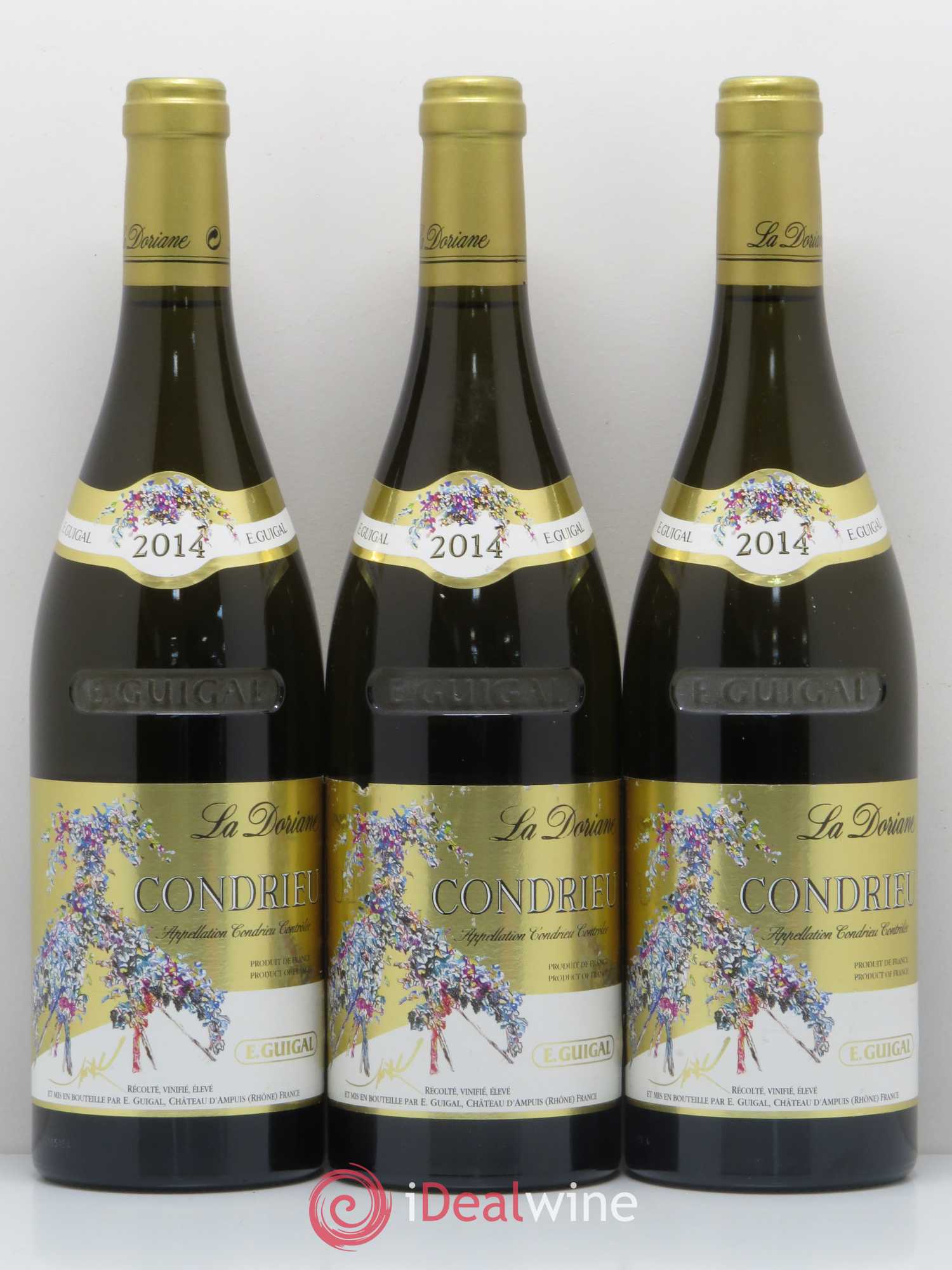 Condrieu La Doriane Guigal 2014 - Lot de 3 bouteilles - 0