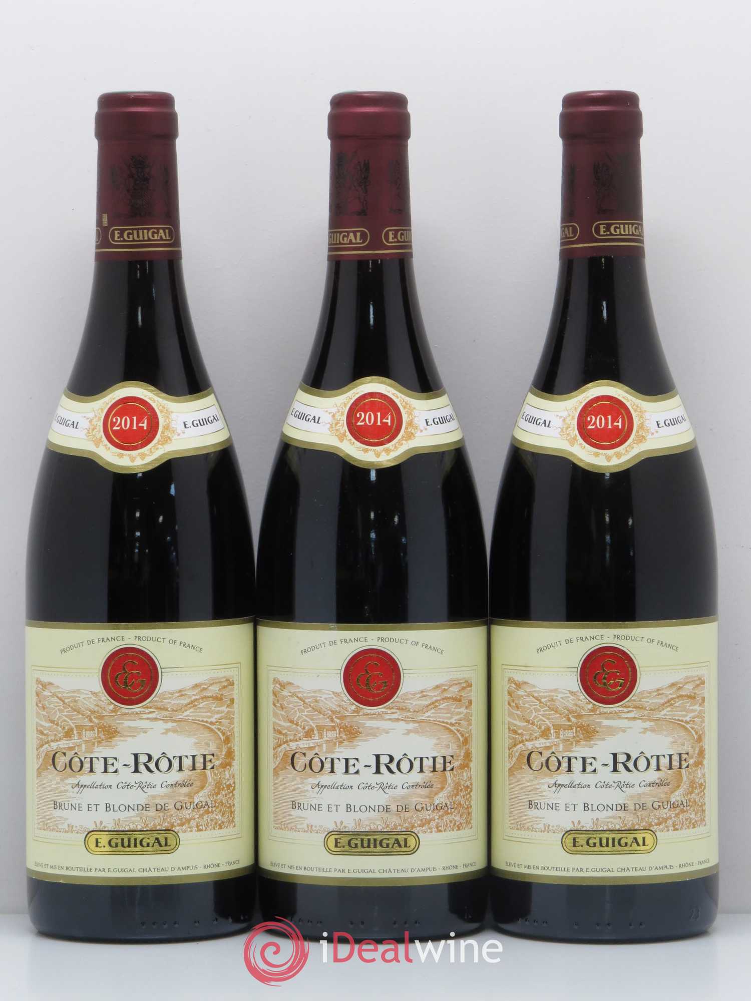 Côte-Rôtie Côtes Brune et Blonde Guigal 2014 - Lot de 6 bouteilles - 2