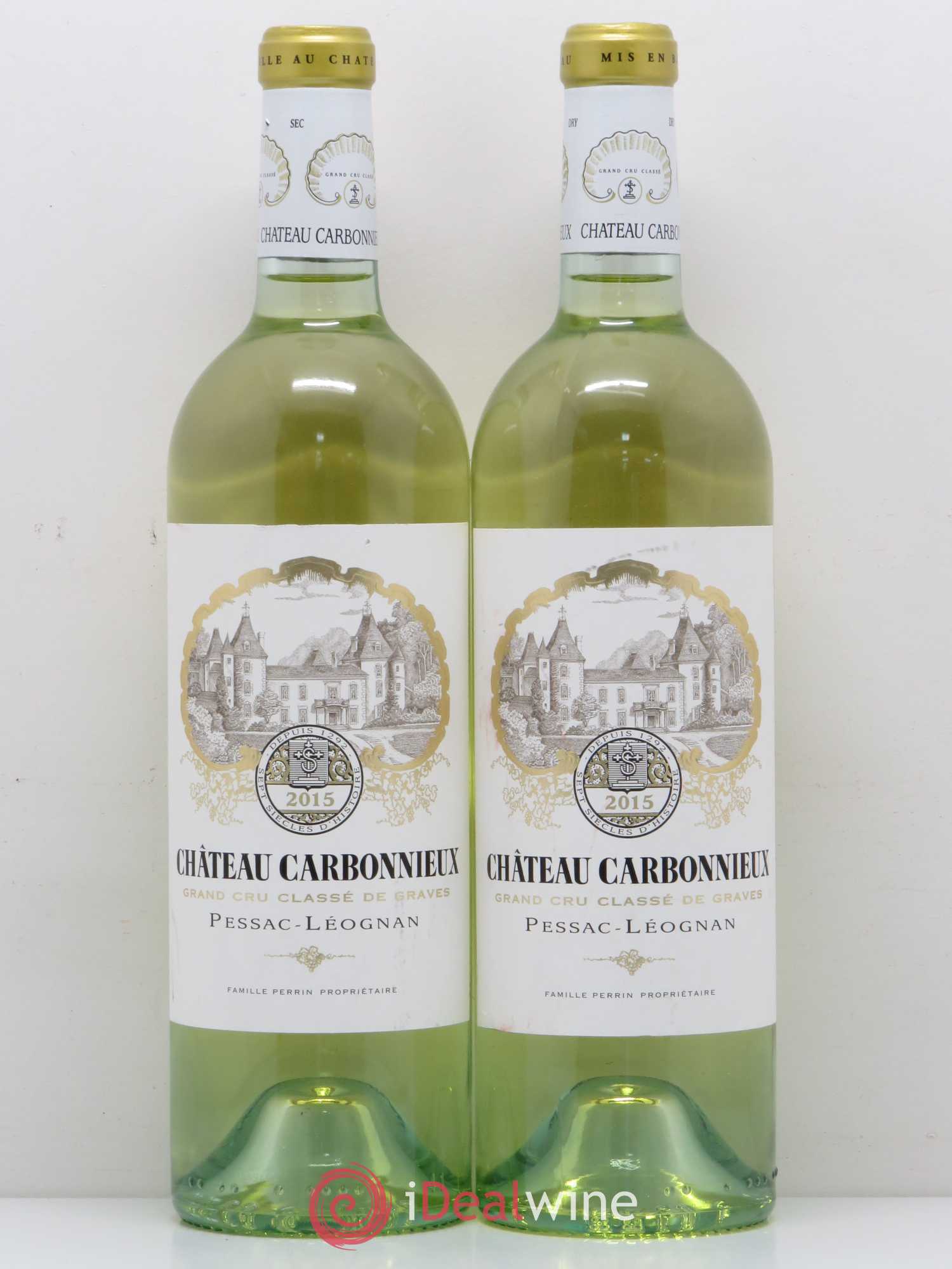 Château Carbonnieux Cru Classé de Graves 2015 - Lot de 2 bouteilles - 0