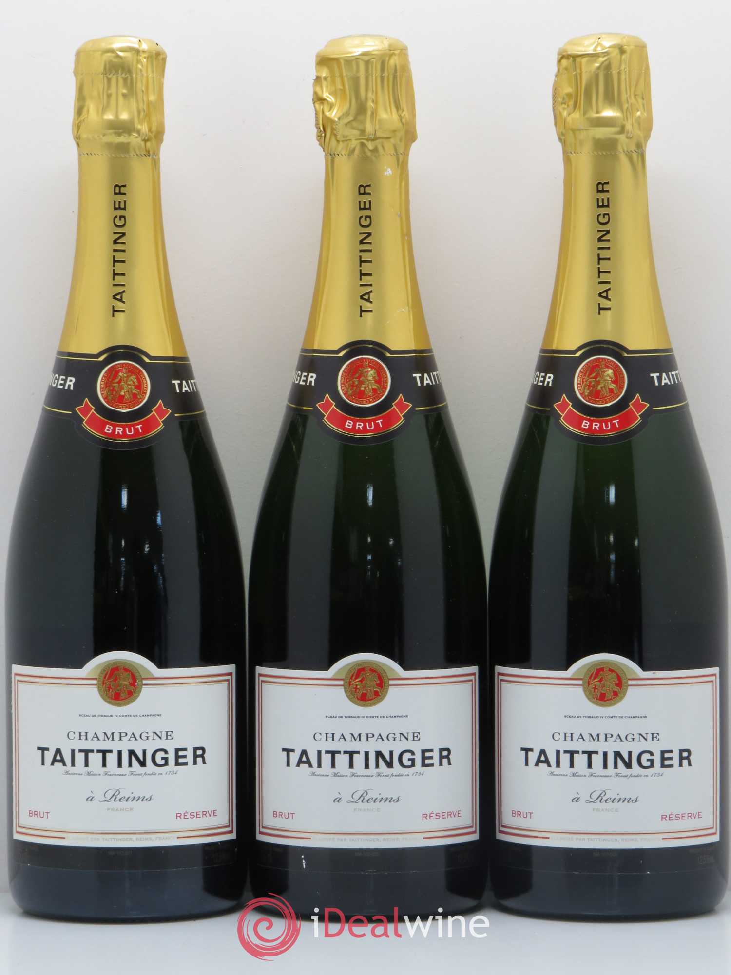 Brut Réserve Taittinger - Lot de 3 bouteilles - 0