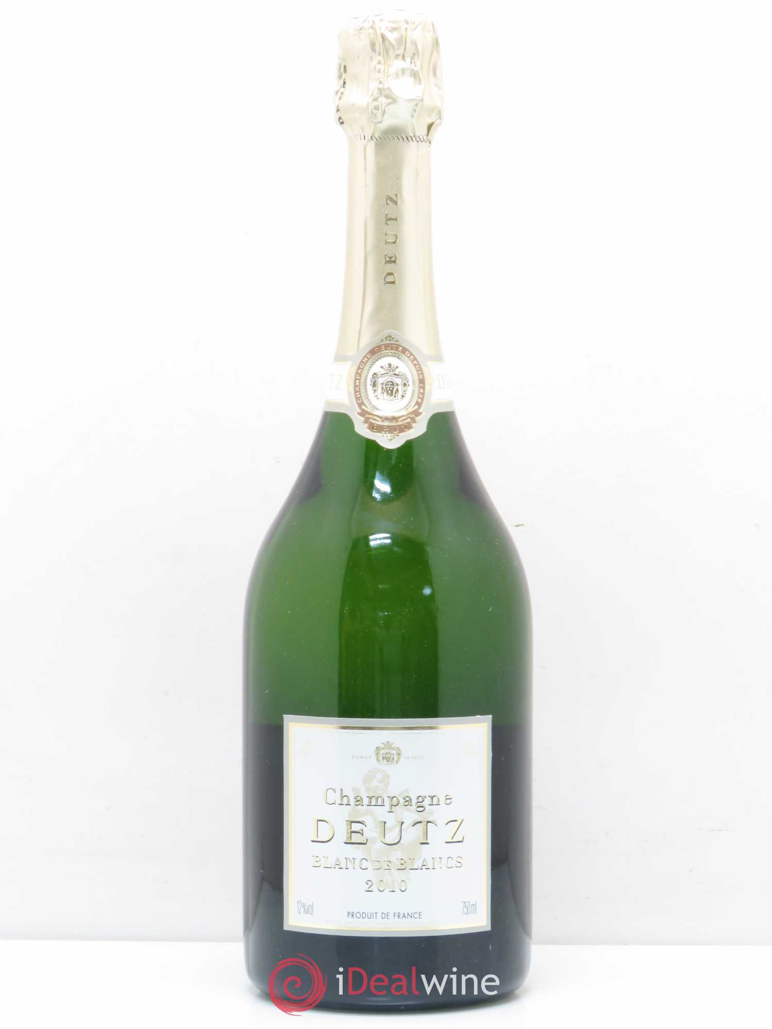 Blanc de Blancs Brut Deutz 2010 - Lot de 1 bouteille - 0