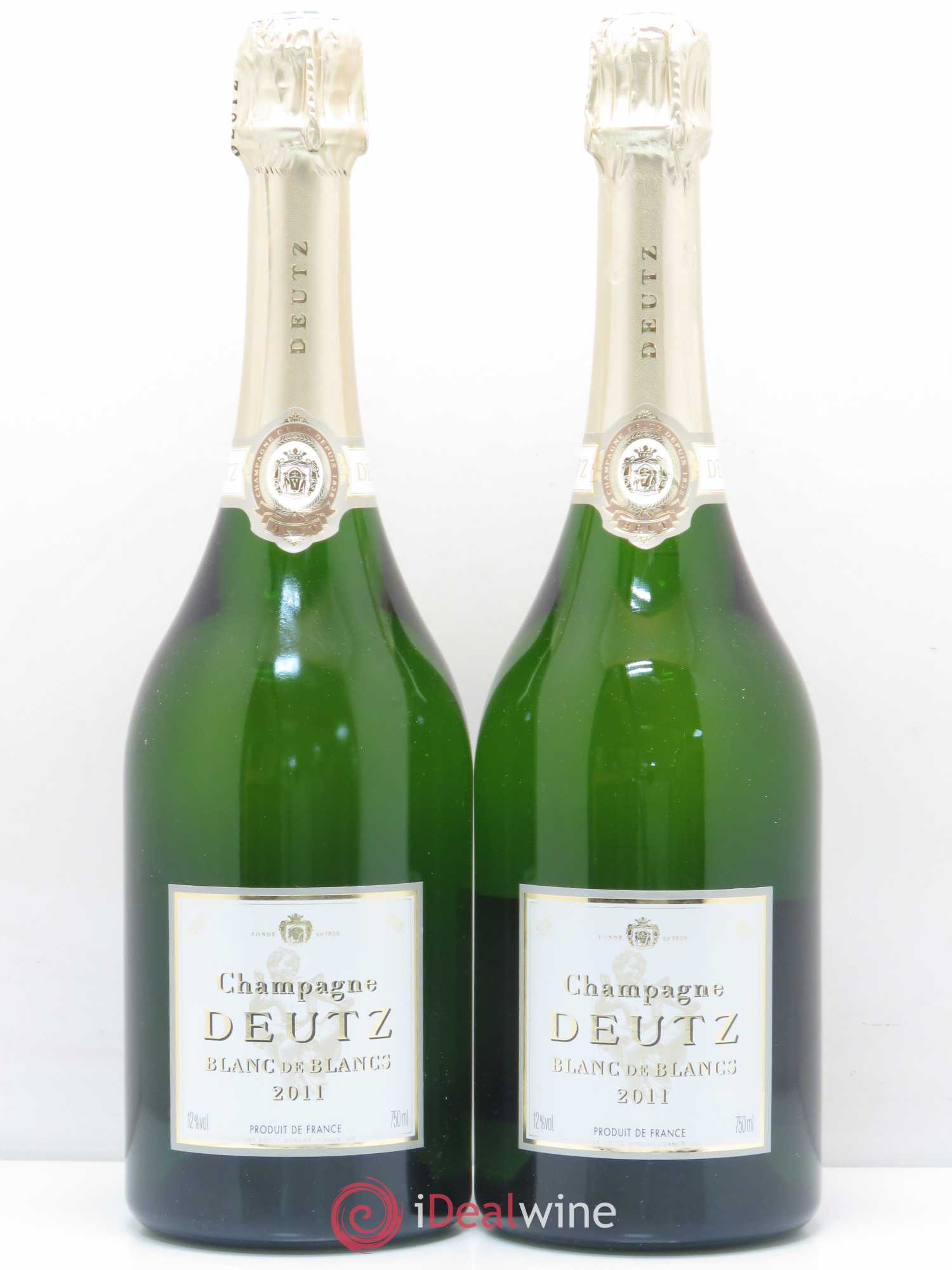 Blanc de Blancs Brut Deutz 2011 - Lot de 2 bouteilles - 0