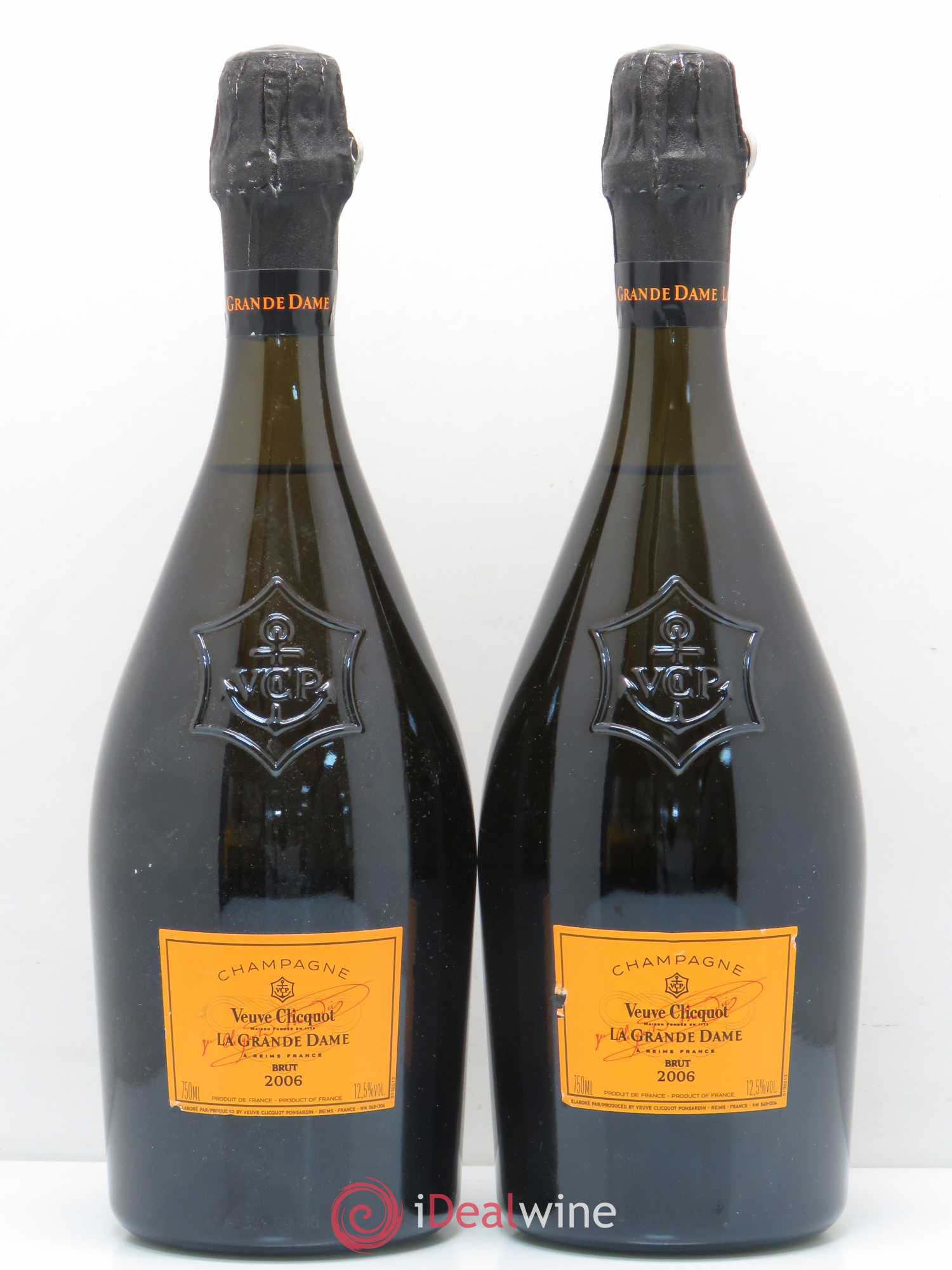 La Grande Dame Veuve Clicquot 2006 - Lot de 2 bouteilles - 0
