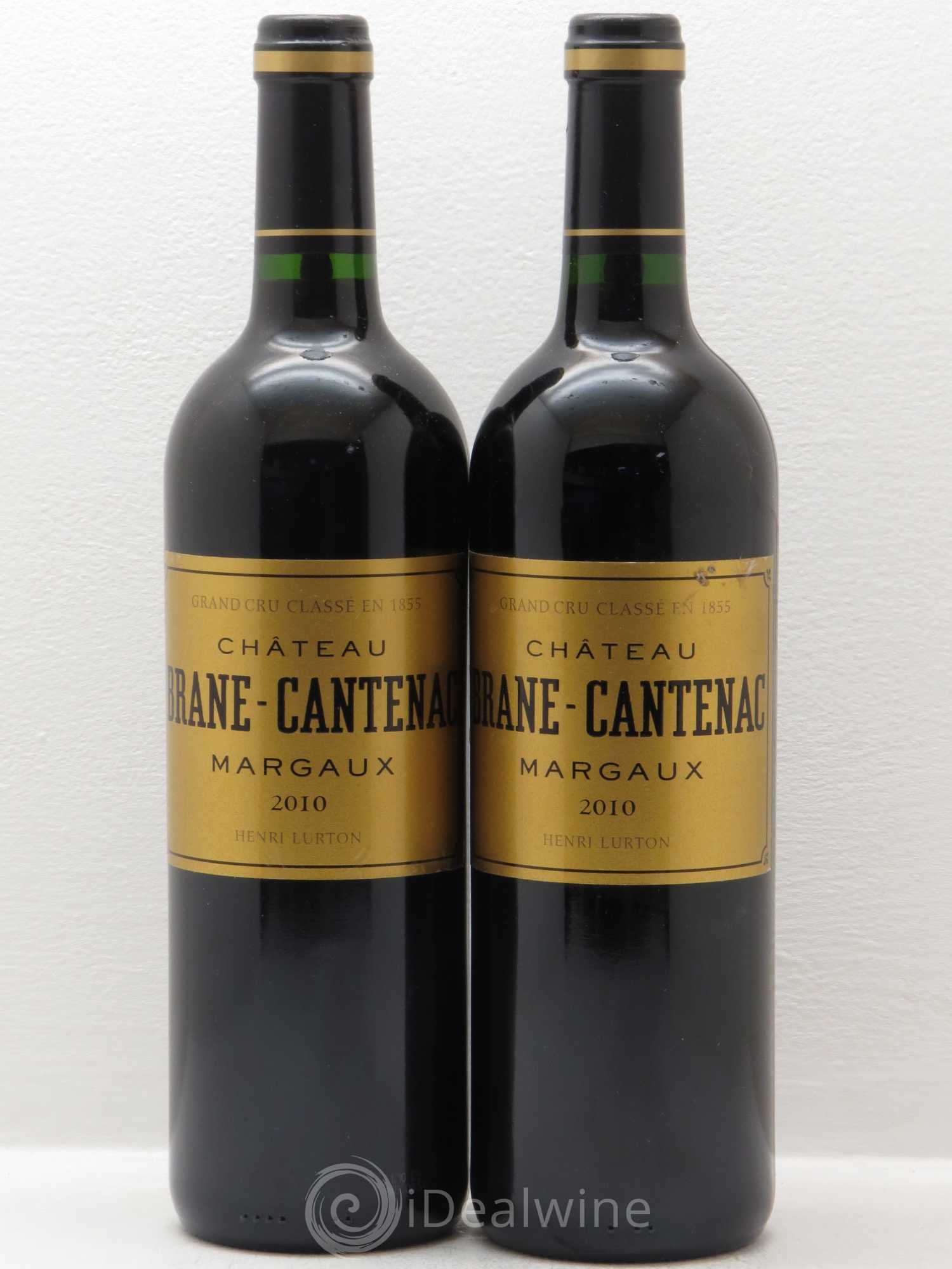 Château Brane Cantenac 2ème Grand Cru Classé 2010 - Lotto di 2 bottiglie - 0