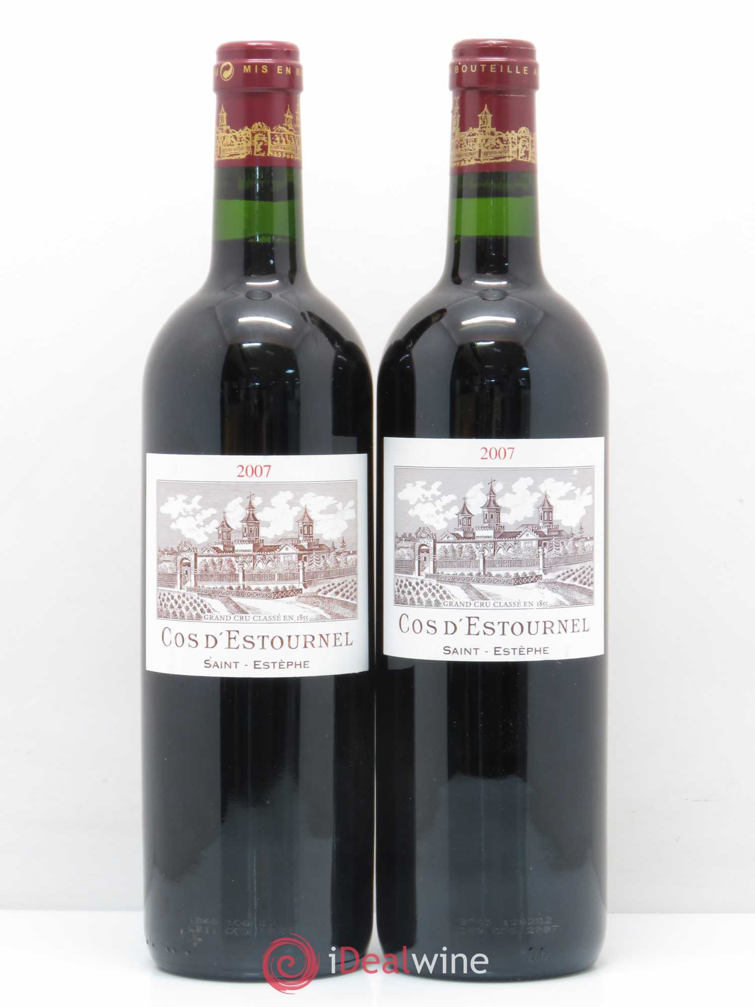 Cos d'Estournel 2ème Grand Cru Classé 2007 - Lot de 2 bouteilles - 0