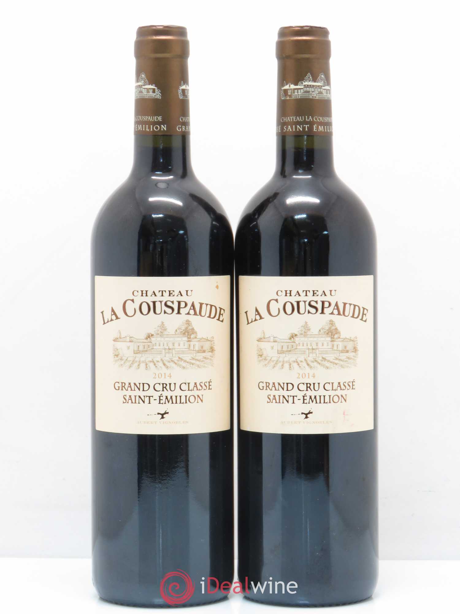 Château la Couspaude Grand Cru Classé 2014 - Lot de 2 bouteilles - 0