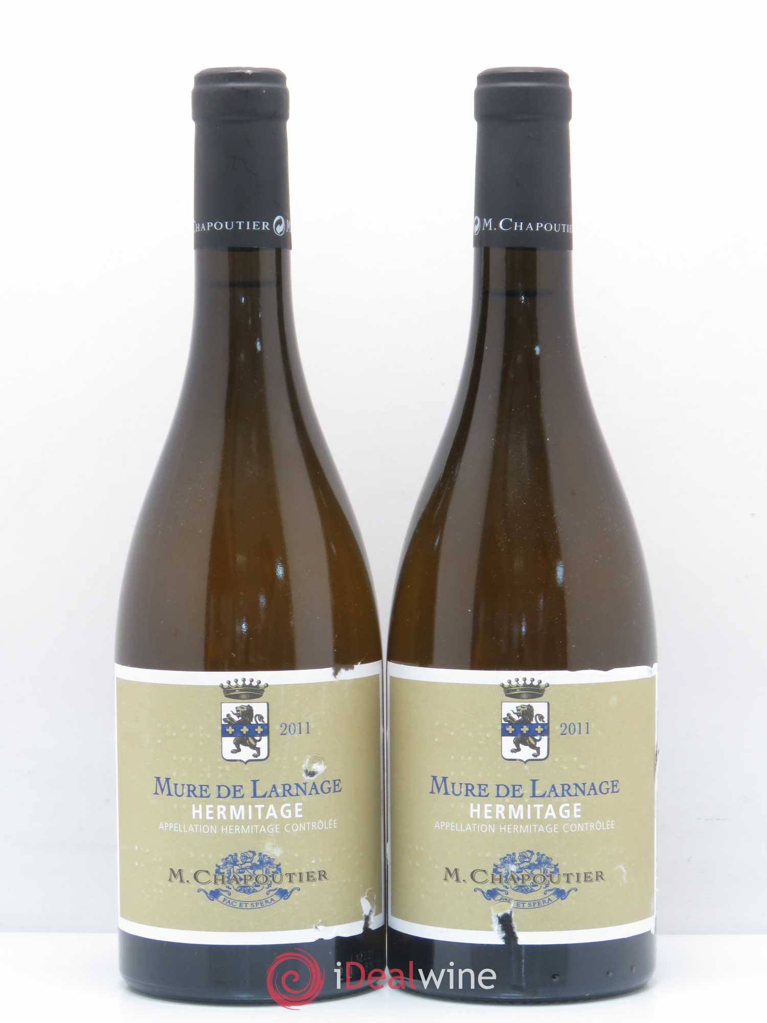 Hermitage Mure de Larnage Chapoutier 2011 - Posten von 2 Flaschen - 0