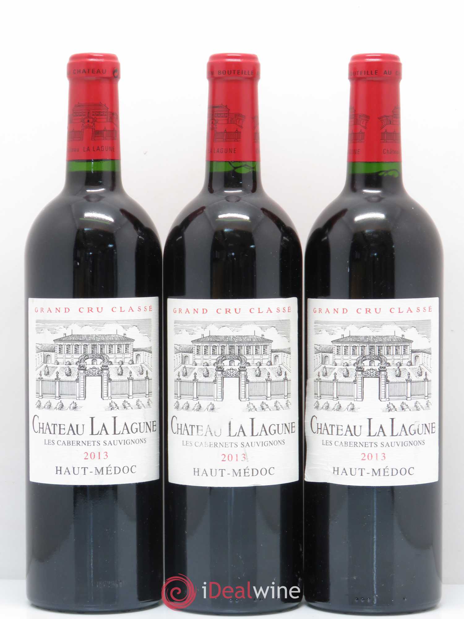 Château la Lagune 3ème Grand Cru Classé 2013 - Lot de 3 bouteilles - 0