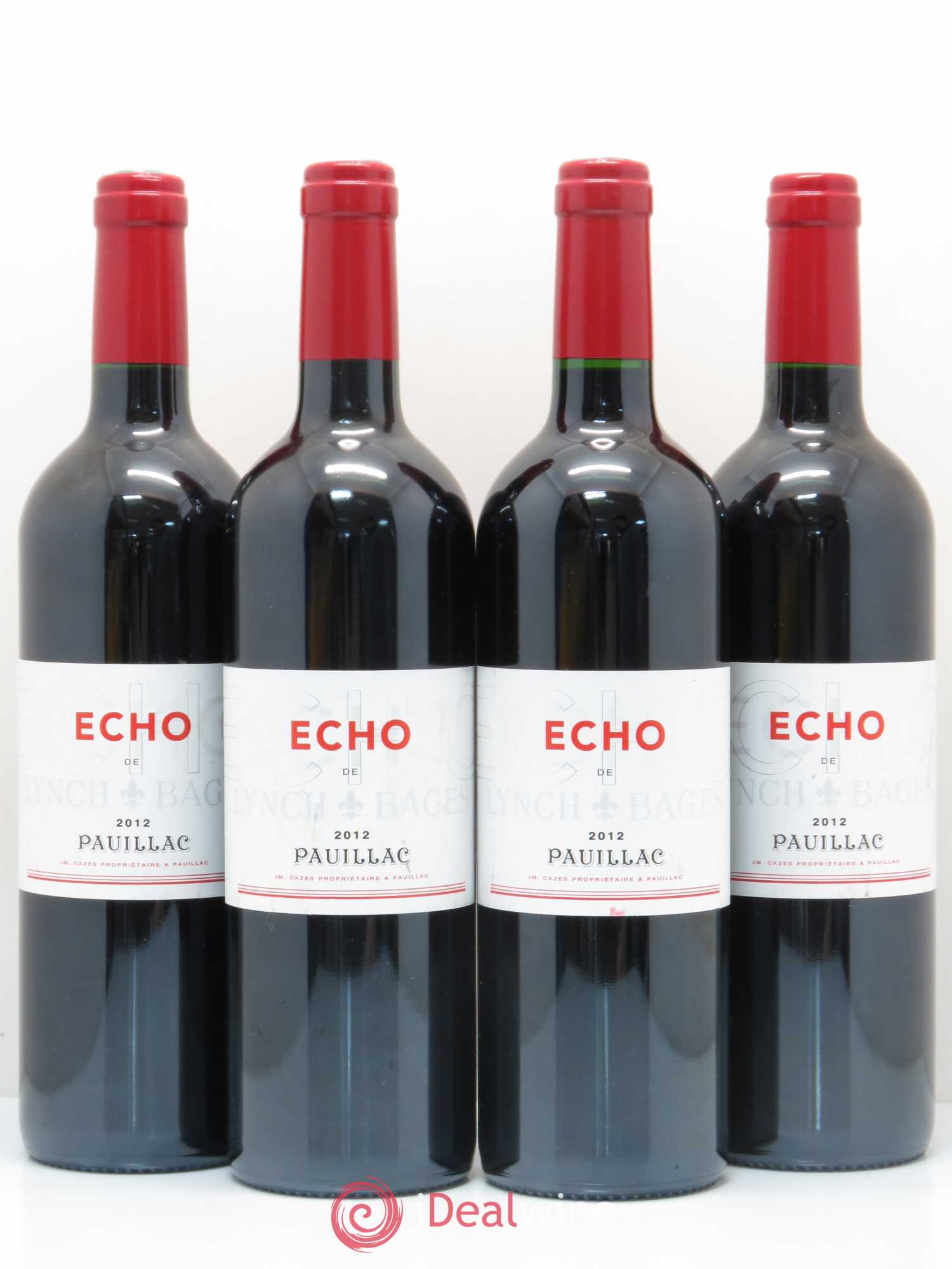 Echo de Lynch Bages Second Vin 2012 - Lot de 4 bouteilles - 0